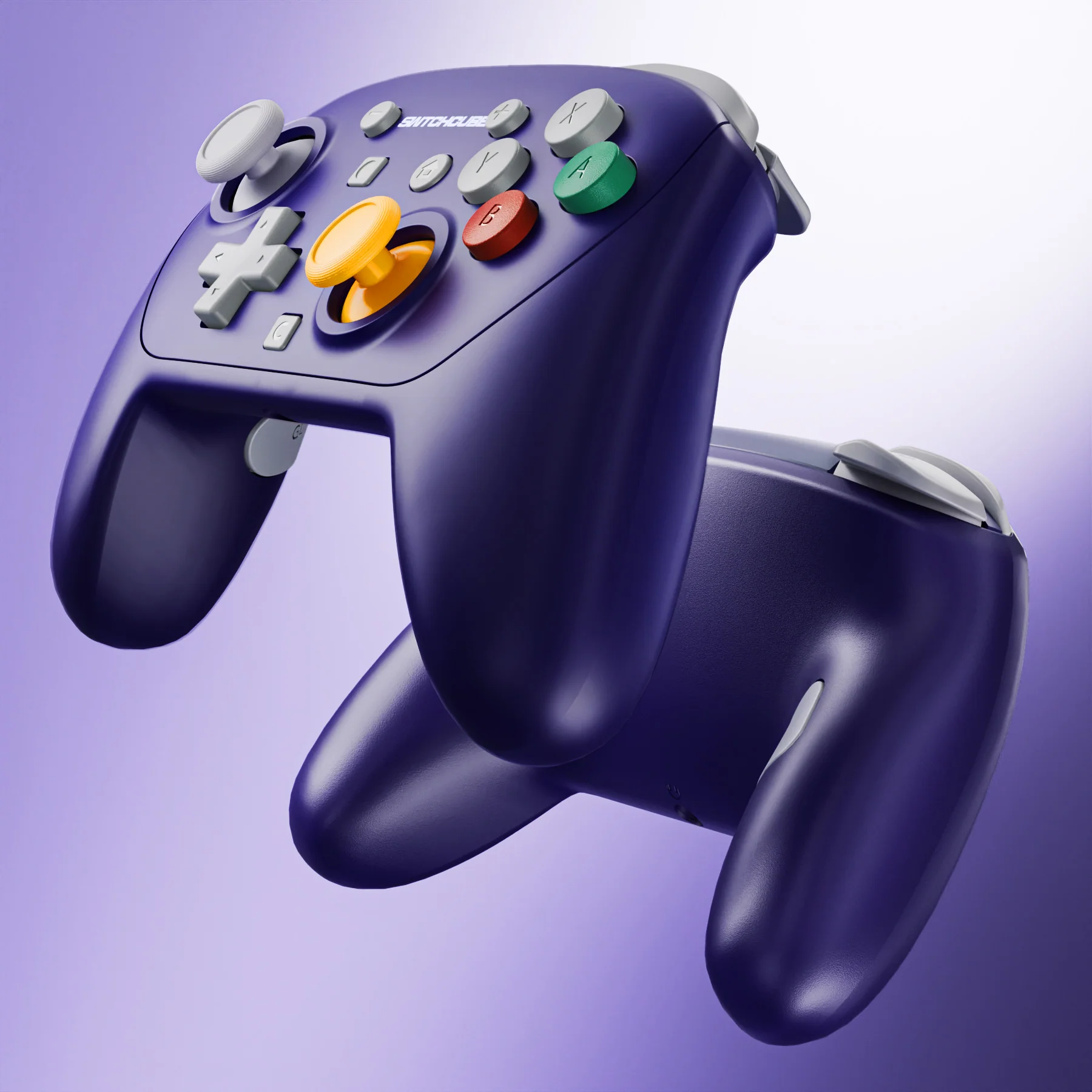 eXtremeRate DIY Replacement Full Set Shells with Buttons for Nintendo Switch 2 Pro Controller - Classic SwitchCube Style - Image 6