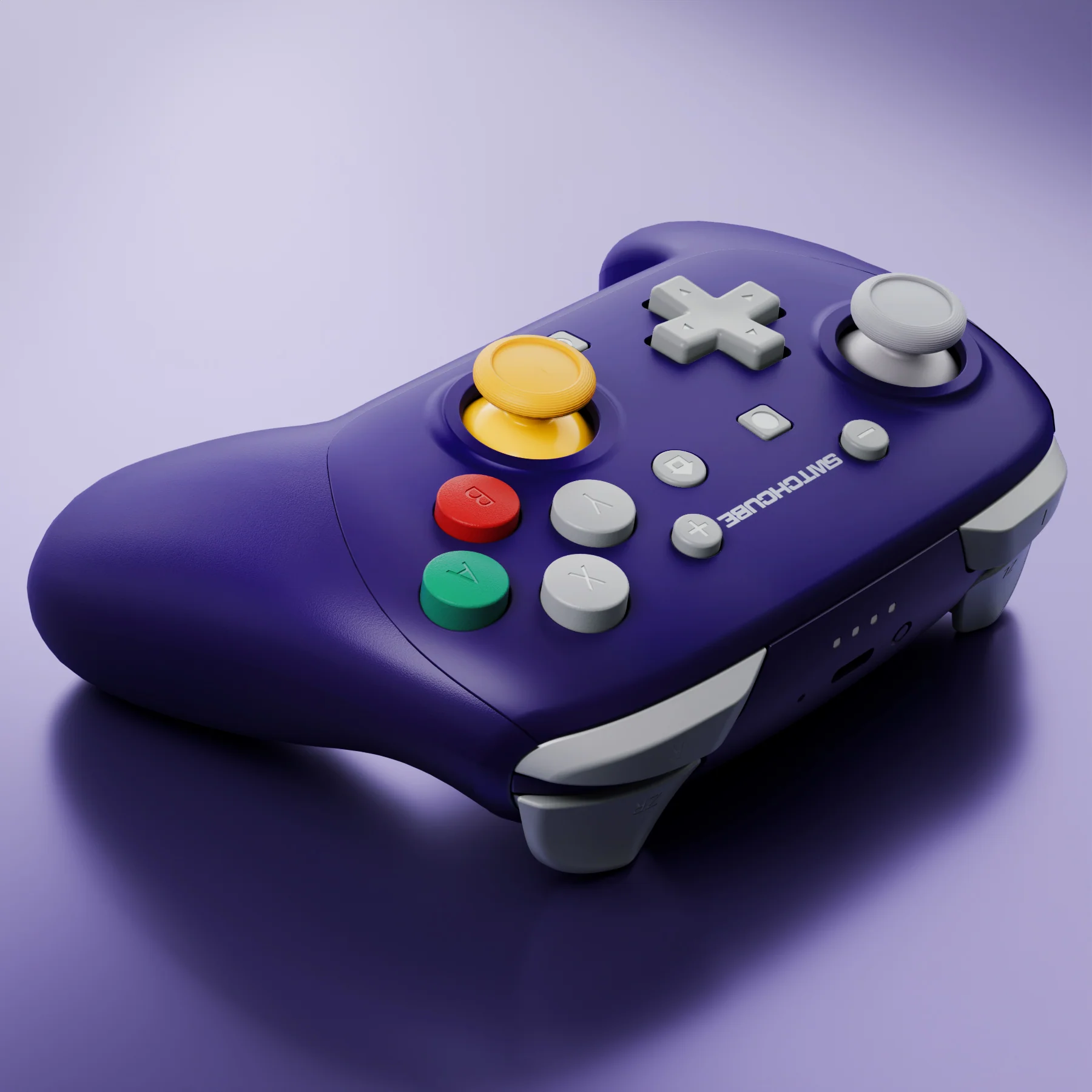 eXtremeRate DIY Replacement Full Set Shells with Buttons for Nintendo Switch 2 Pro Controller - Classic SwitchCube Style - Image 7