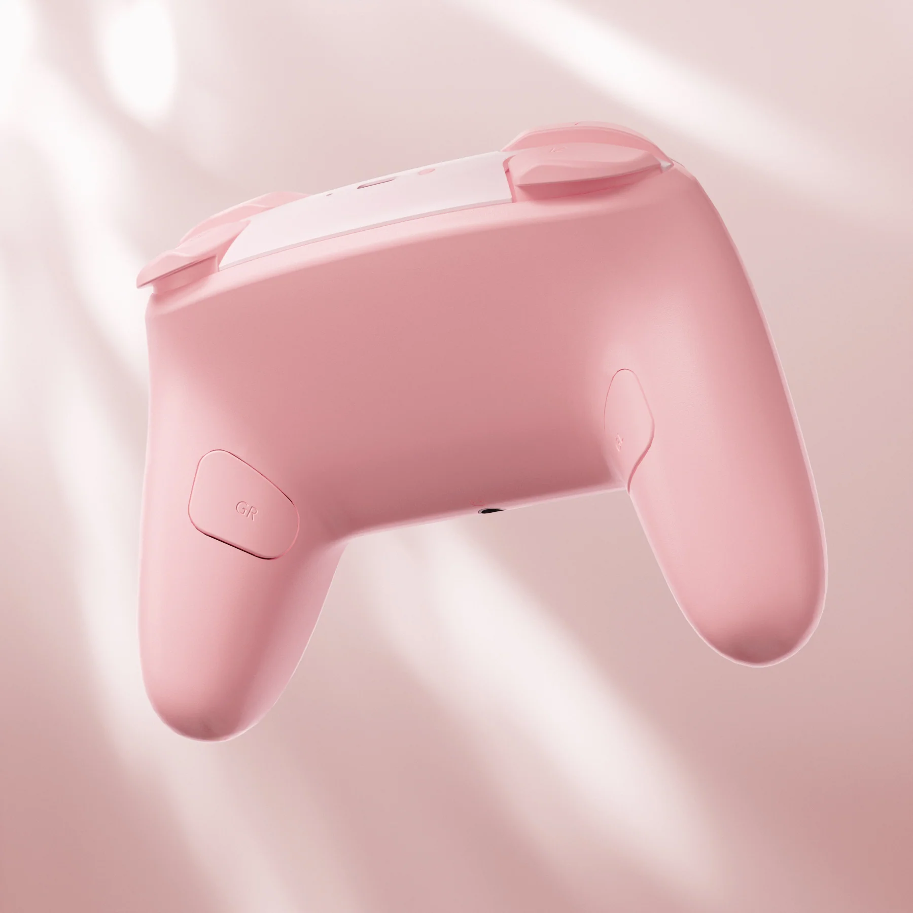 eXtremeRate DIY Replacement Full Set Shells with Buttons for Nintendo Switch 2 Pro Controller - Puffy Pink - Image 9