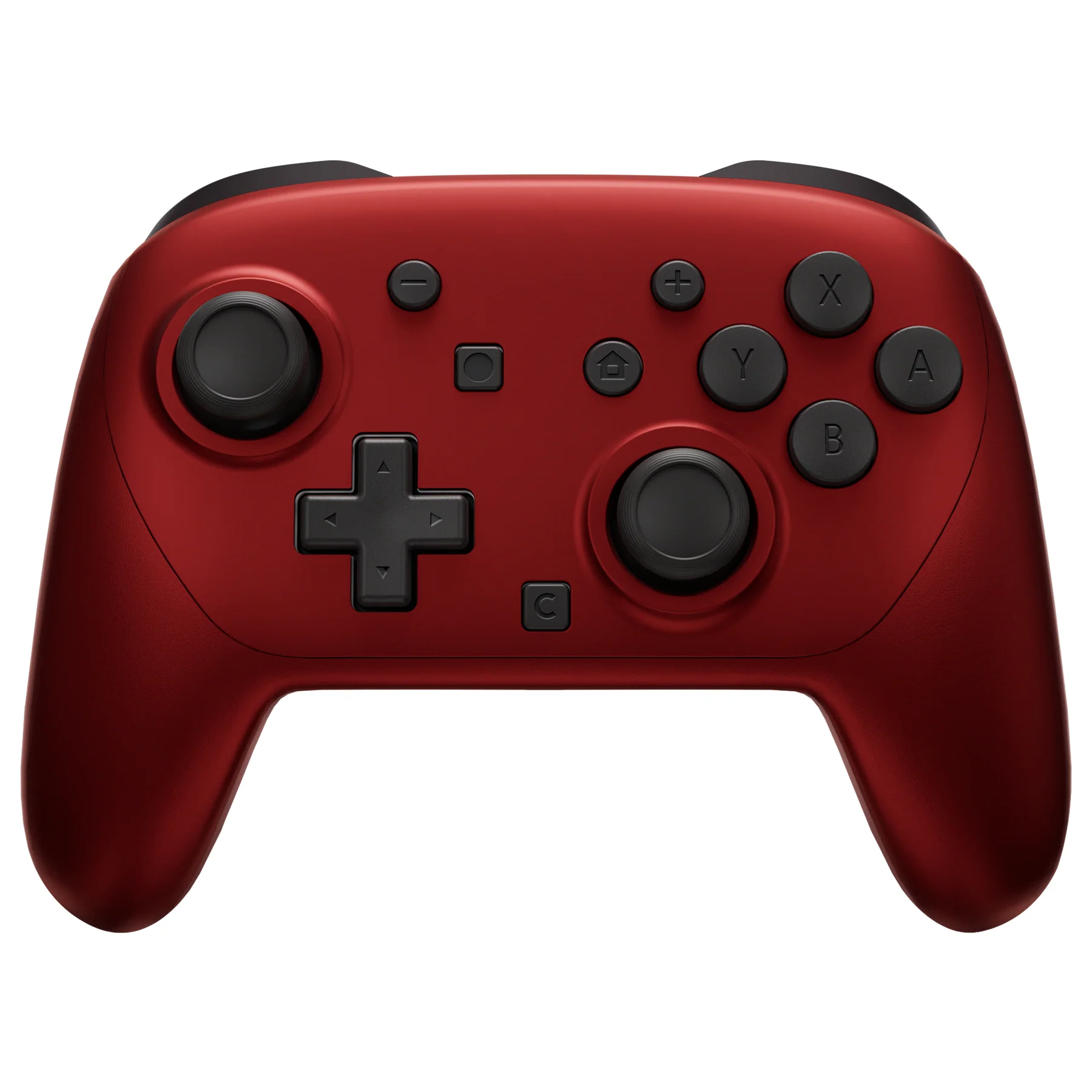 eXtremeRate DIY Replacement Full Set Shells with Buttons for Nintendo Switch 2 Pro Controller - Scarlet Red - Image 3