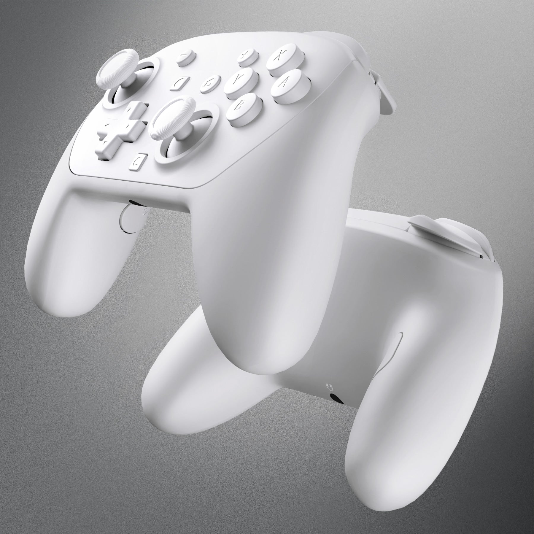 eXtremeRate DIY Replacement Full Set Shells with Buttons for Nintendo Switch 2 Pro Controller - White - Image 6