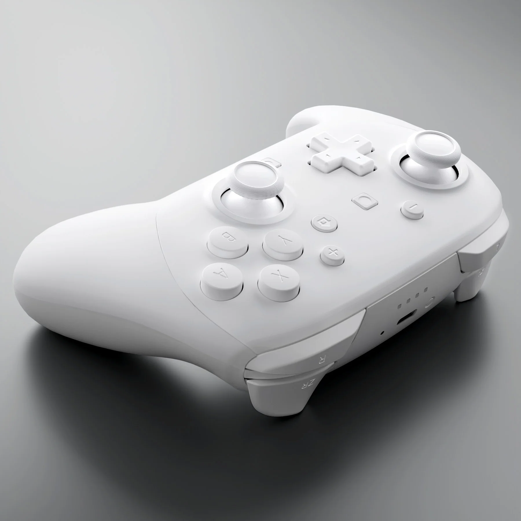eXtremeRate DIY Replacement Full Set Shells with Buttons for Nintendo Switch 2 Pro Controller - White - Image 7