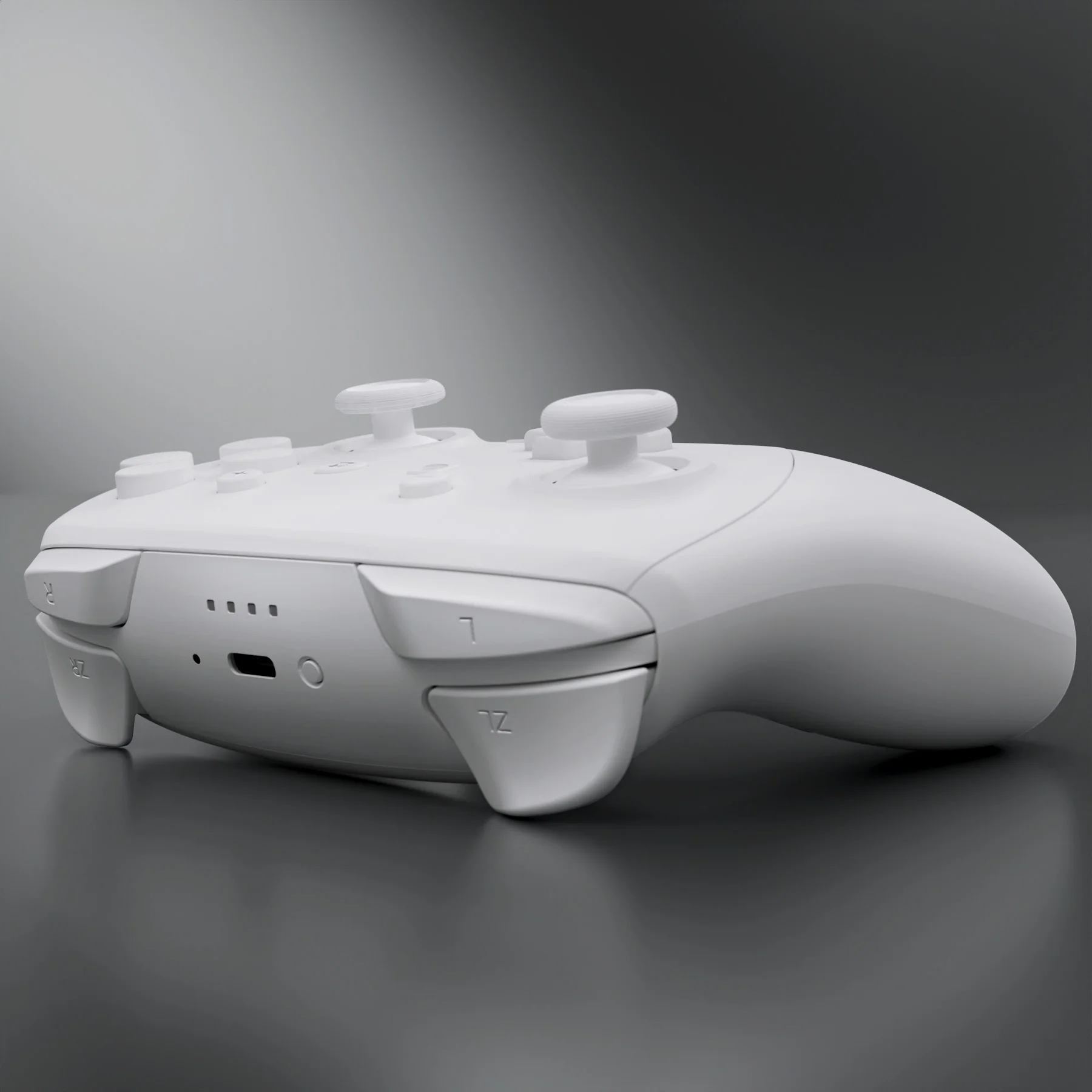 eXtremeRate DIY Replacement Full Set Shells with Buttons for Nintendo Switch 2 Pro Controller - White - Image 8