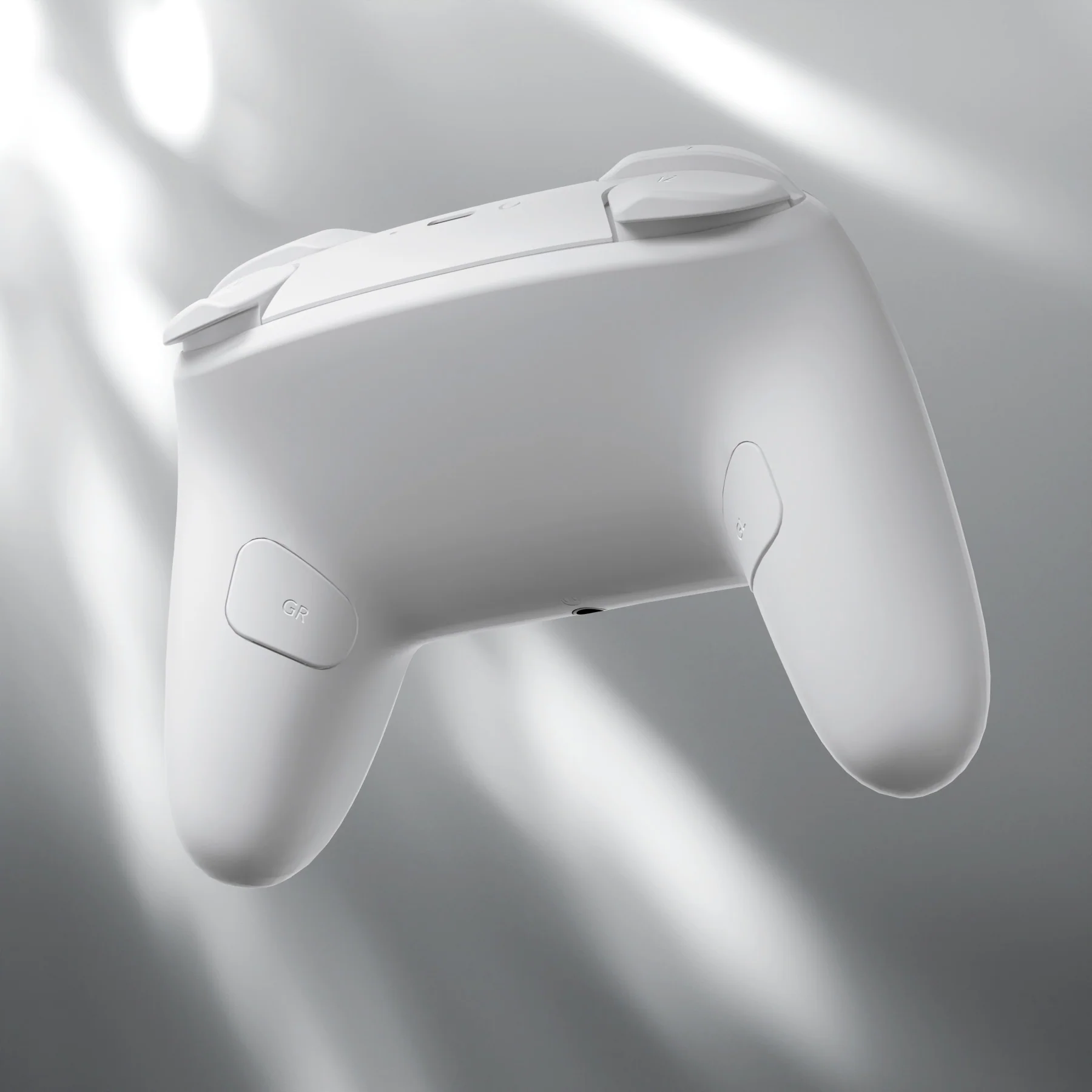 eXtremeRate DIY Replacement Full Set Shells with Buttons for Nintendo Switch 2 Pro Controller - White - Image 9