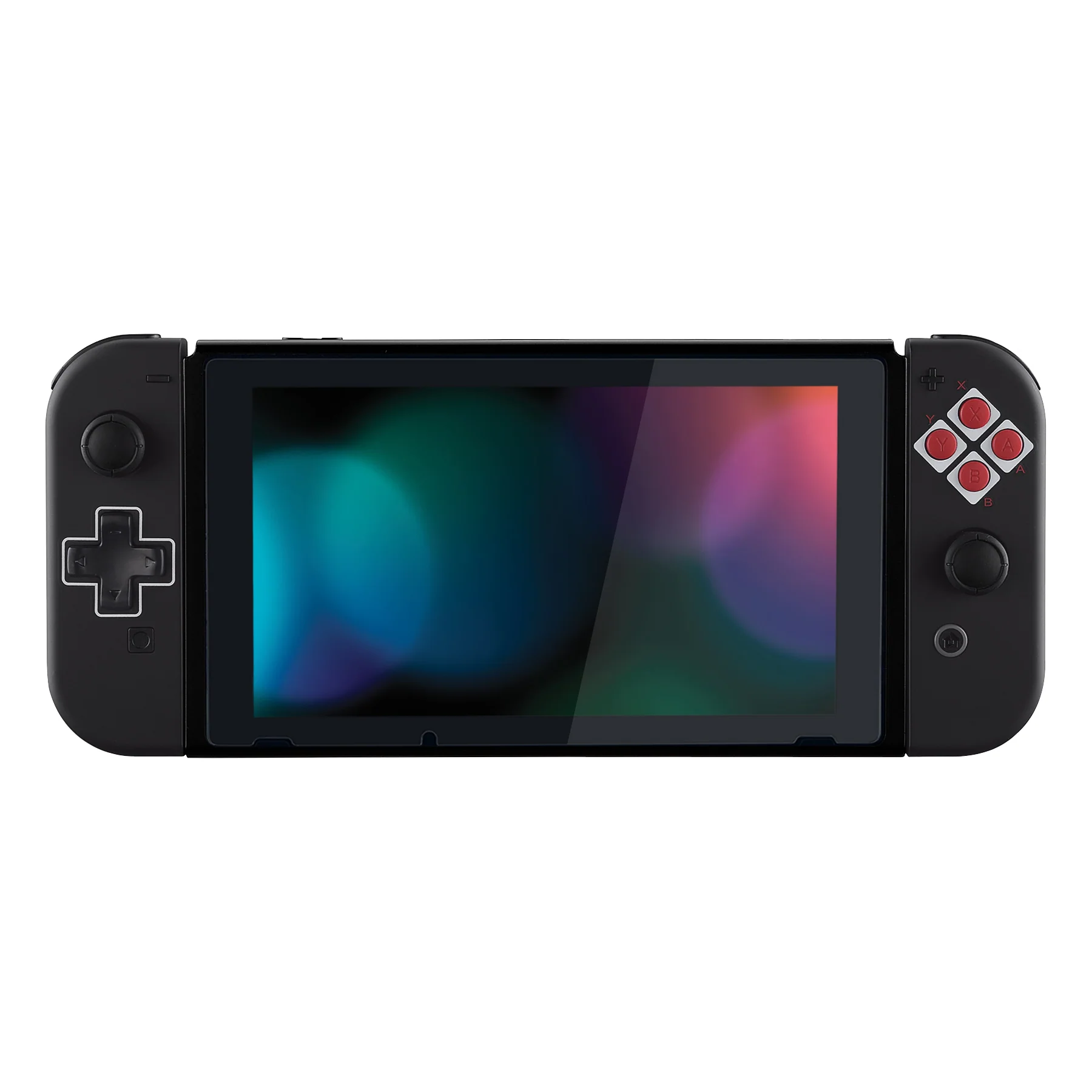 eXtremeRate Dpad Version Replacement Full Set Shell Case with Buttons for Joycon of NS Switch - Classics NES Style - Image 4