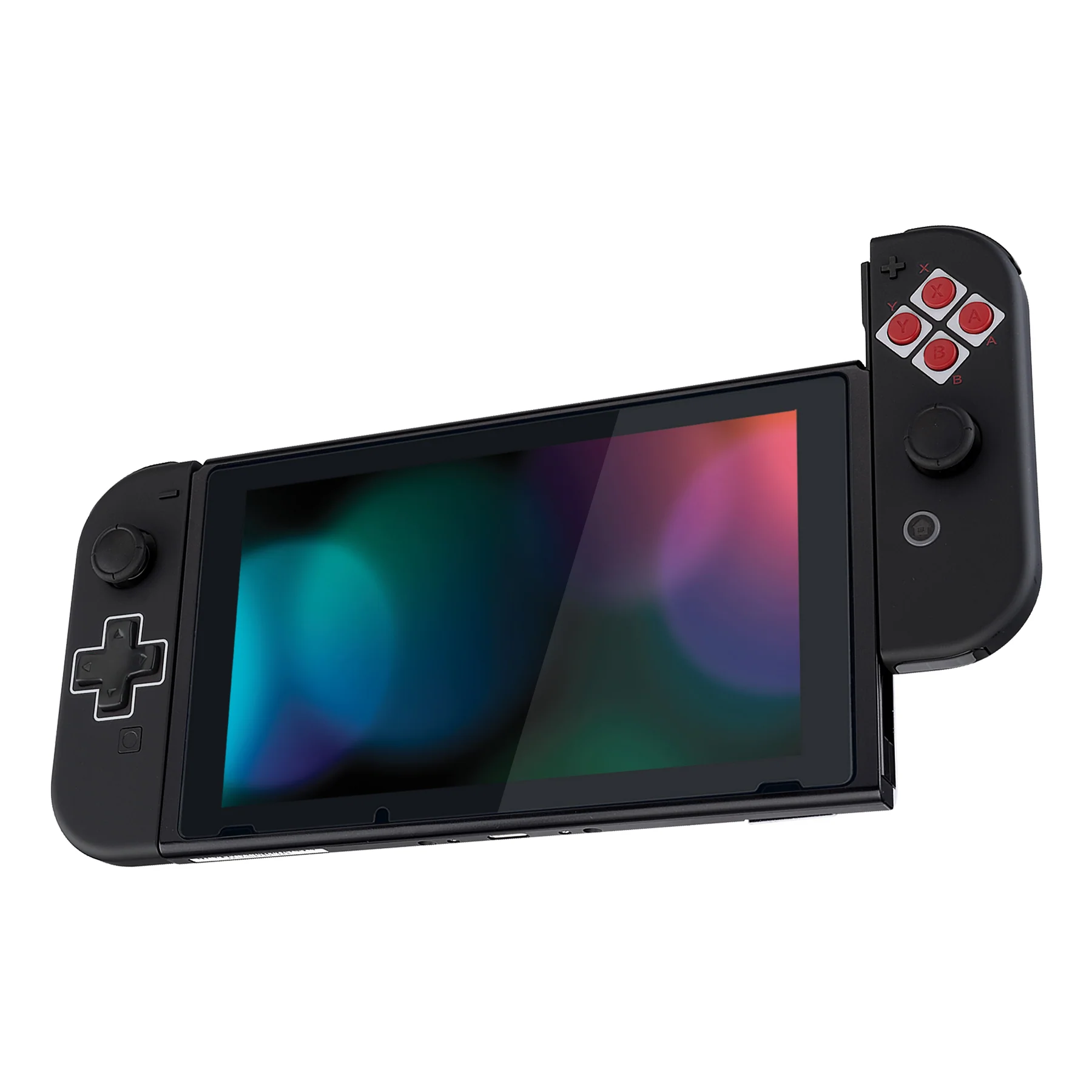 eXtremeRate Dpad Version Replacement Full Set Shell Case with Buttons for Joycon of NS Switch - Classics NES Style - Image 5