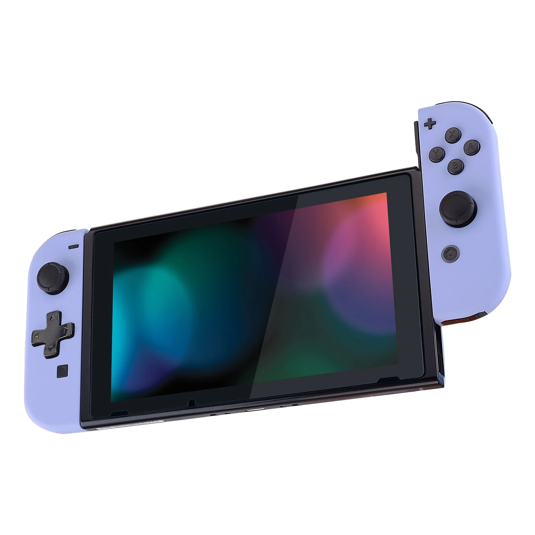 eXtremeRate Dpad Version Replacement Full Set Shell Case with Buttons for Joycon of NS Switch - Light Violet - Image 5