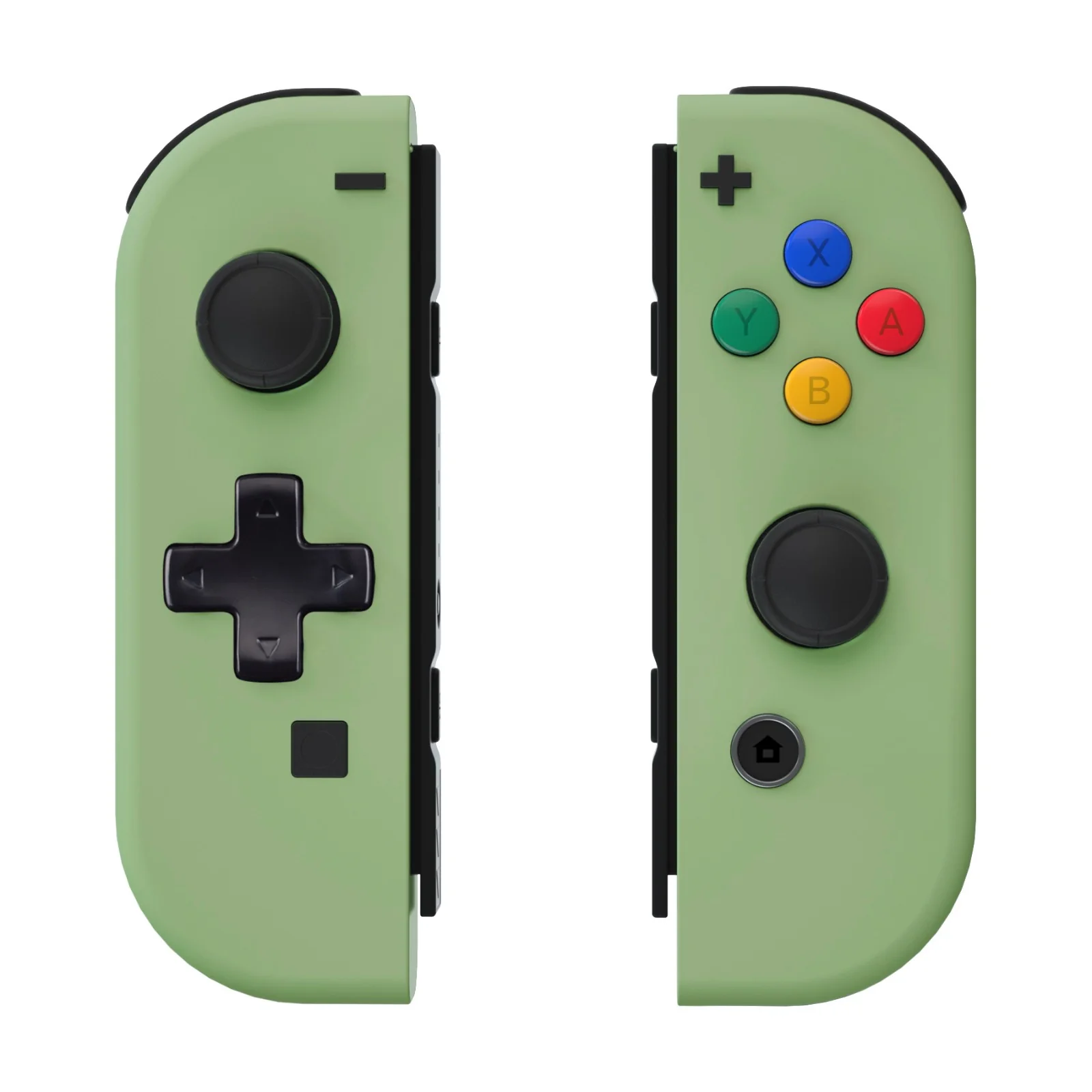 eXtremeRate Dpad Version Replacement Full Set Shell Case with Buttons for Joycon of NS Switch - Matcha Green - Image 8