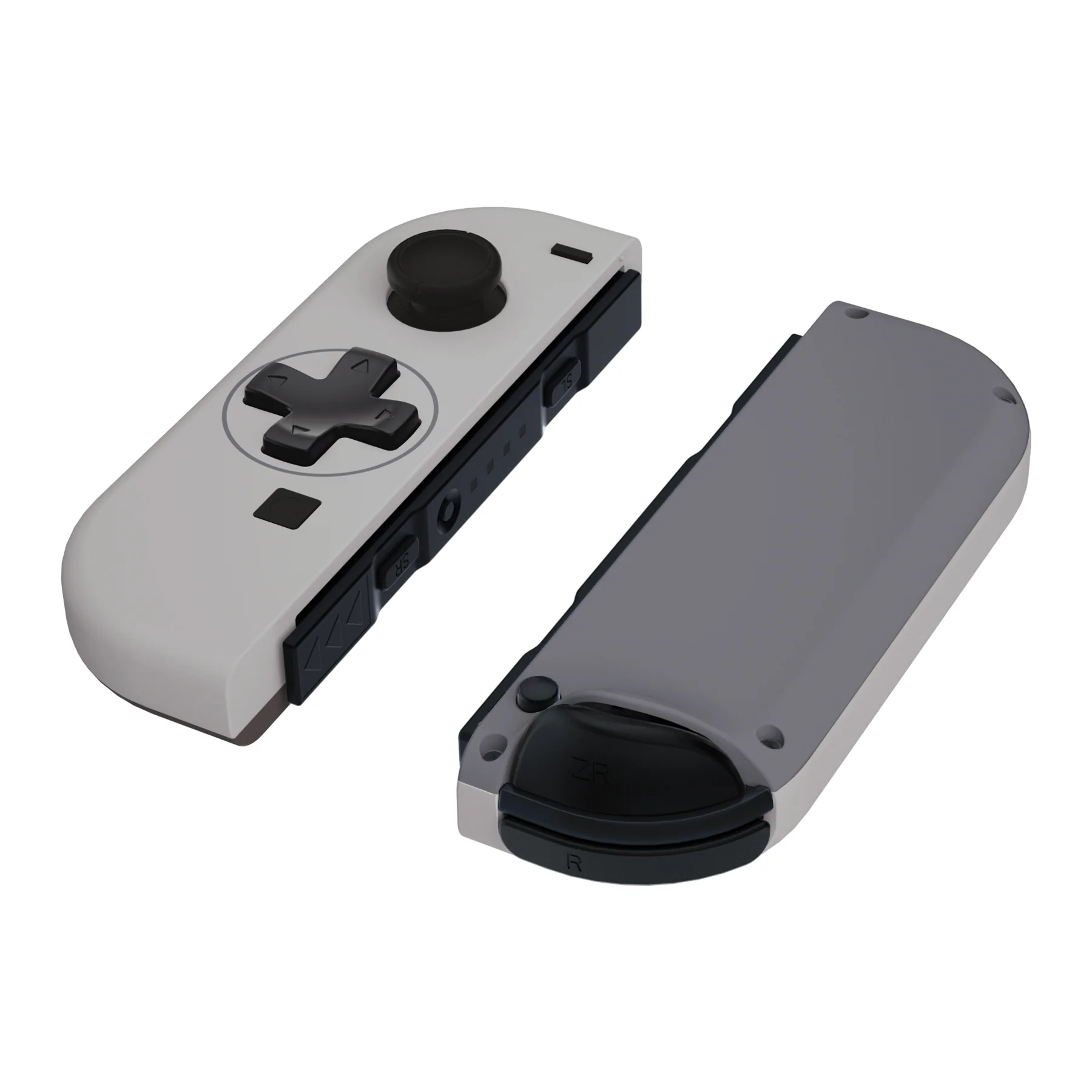 eXtremeRate Dpad Version Replacement Full Set Shell Case with Buttons for Joycon of NS Switch - SNES Classic EU Style - Image 10