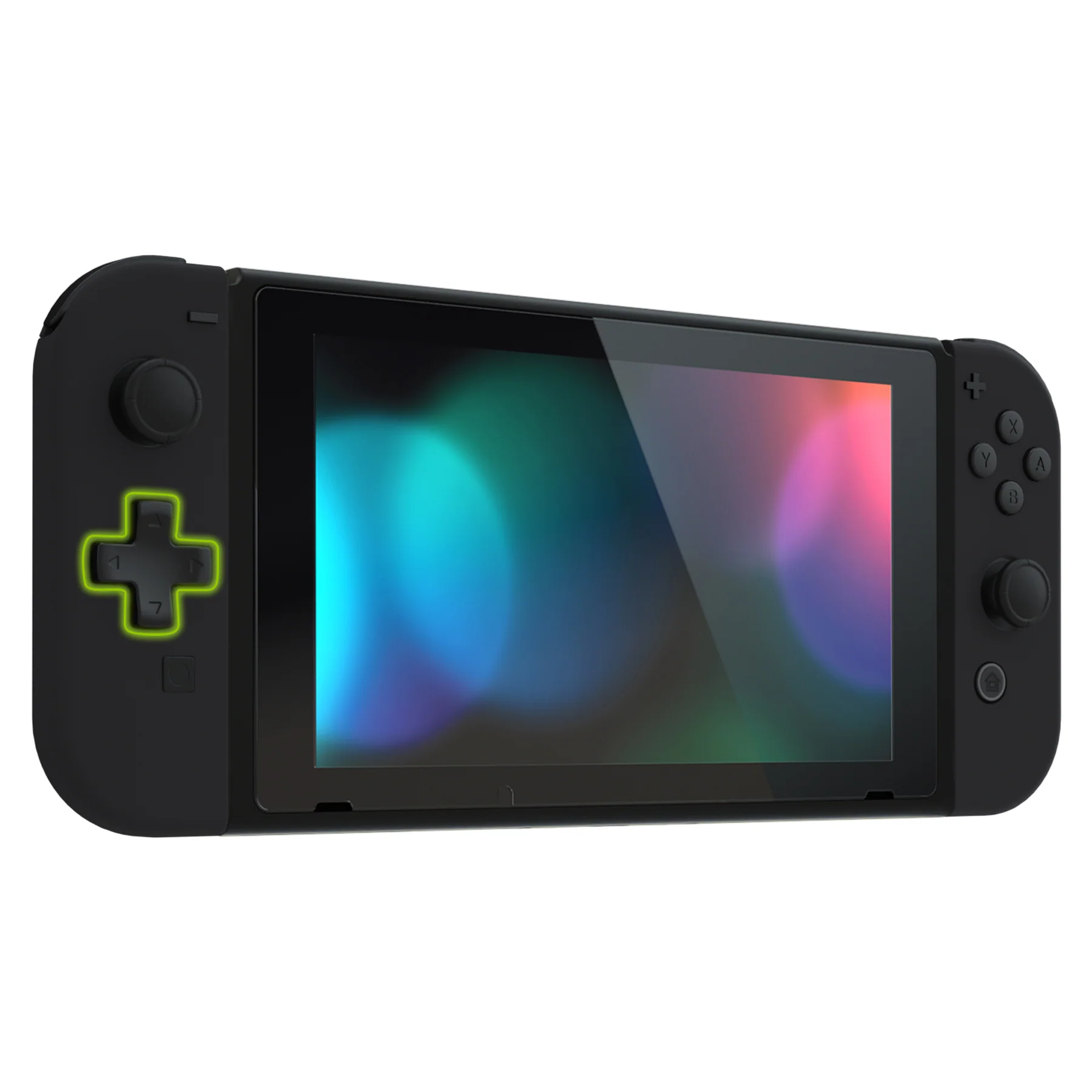 eXtremeRate Dpad Version Replacement Full Set Shells with Buttons for Nintendo Switch - Black - Image 7