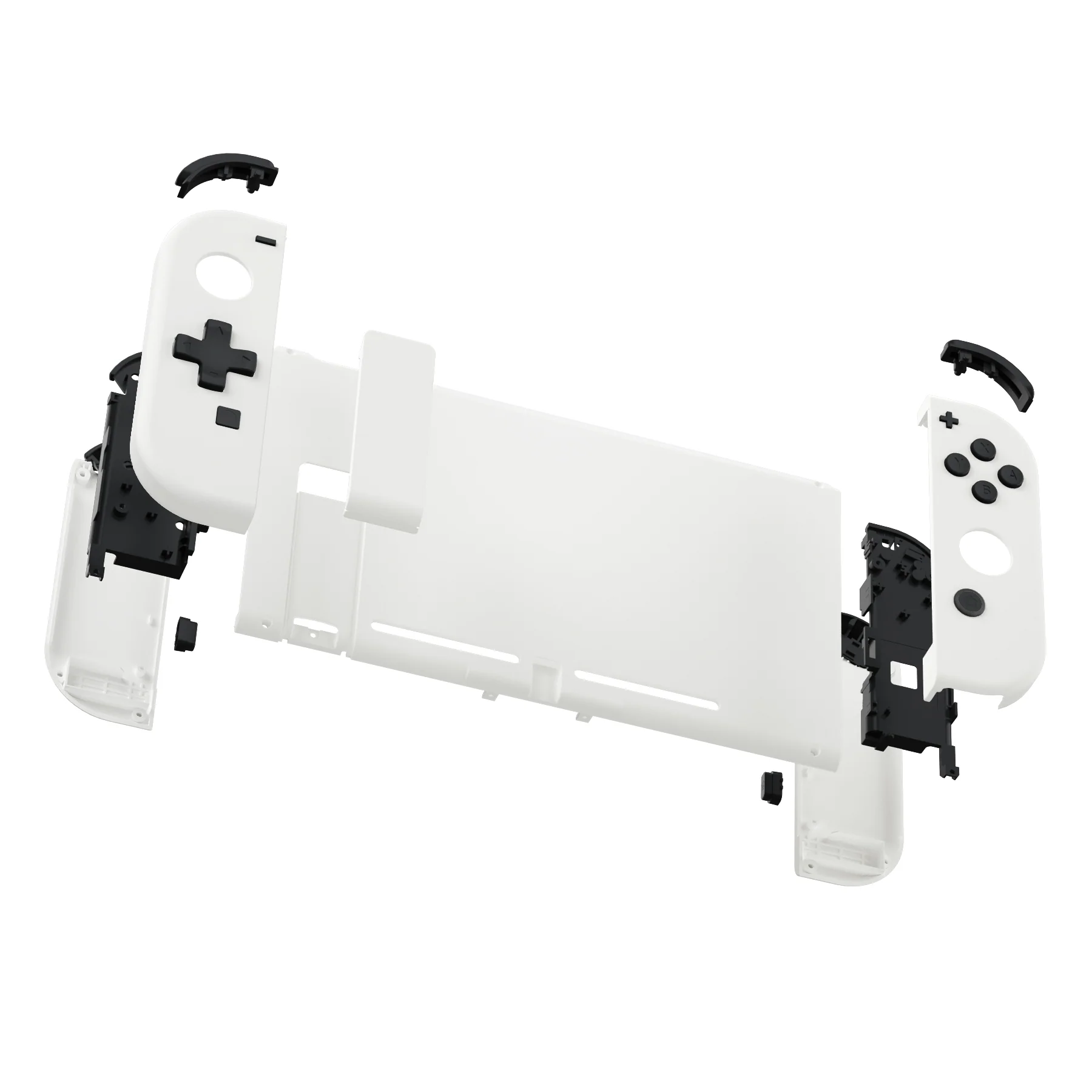 eXtremeRate Dpad Version Replacement Full Set Shells with Buttons for Nintendo Switch - White - Image 5