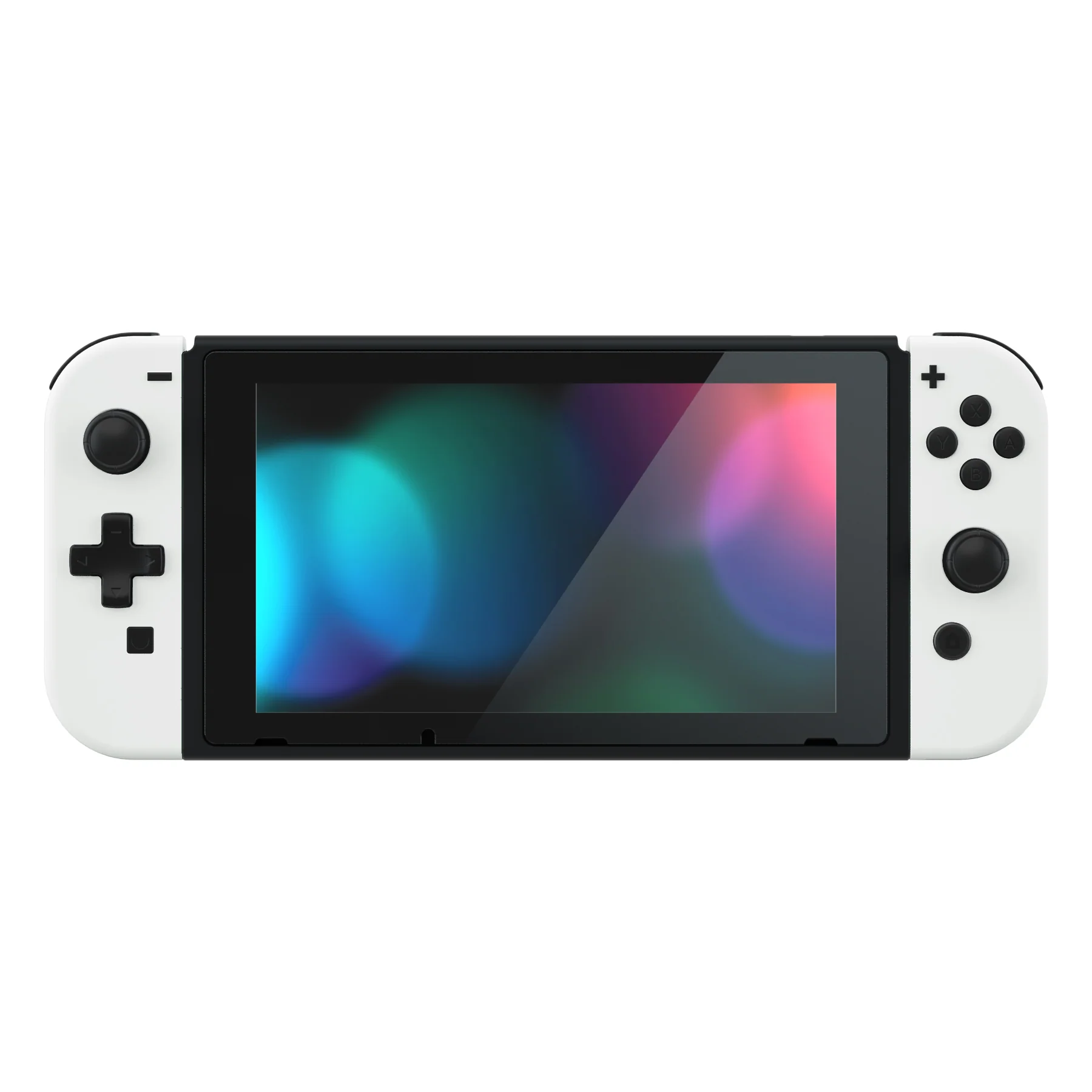 eXtremeRate Dpad Version Replacement Full Set Shells with Buttons for Nintendo Switch - White - Image 6