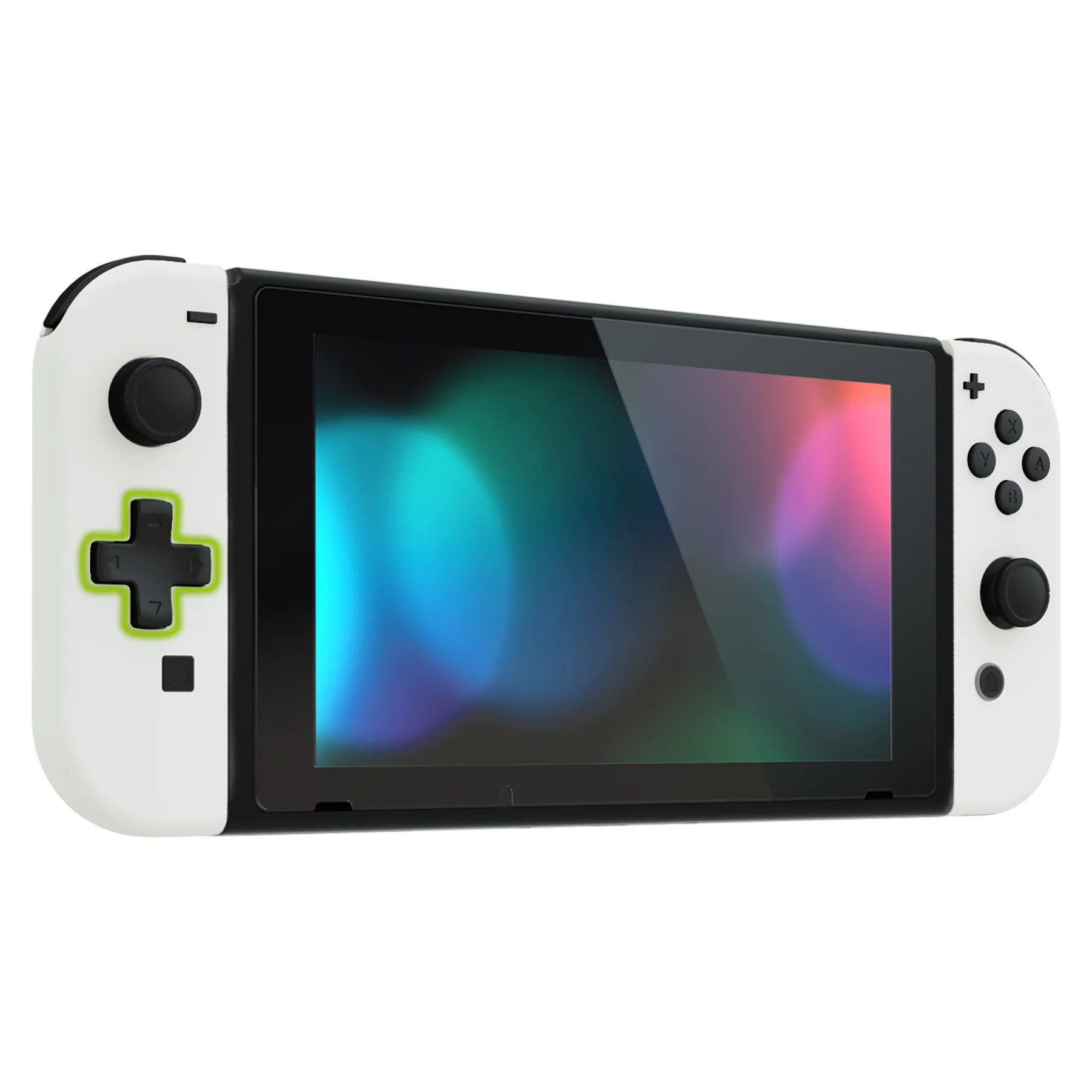 eXtremeRate Dpad Version Replacement Full Set Shells with Buttons for Nintendo Switch - White - Image 7