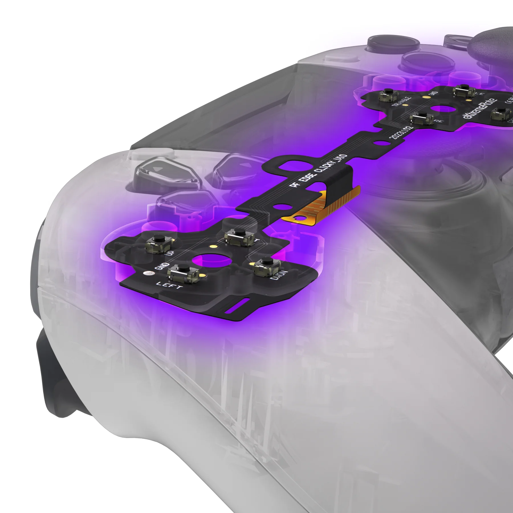 eXtremeRate Face Buttons Clicky Kit for PS5 Edge Controller, Custom Tactile Dpad Action Buttons for PS5 Edge Controller - Image 7