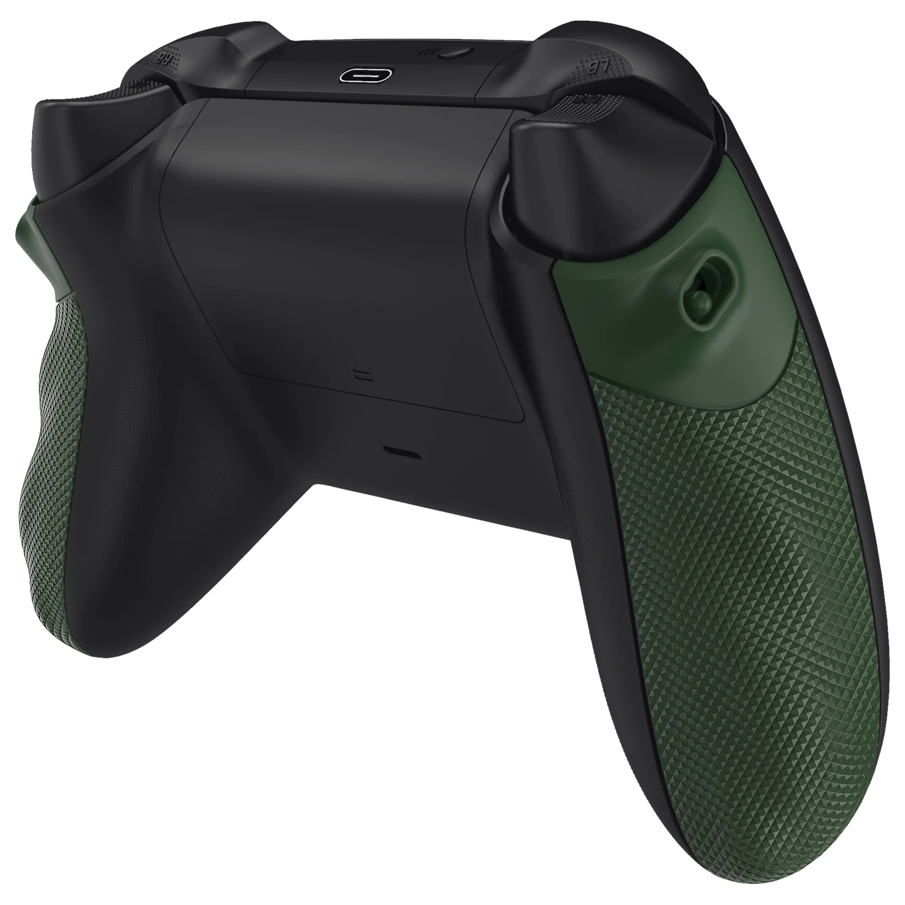 eXtremeRate FLEXOR Rubberized Side Rails Grips Trigger Stop Kit for Xbox Series X/S Controller & Xbox Core Controller - Deep Pine - Image 9