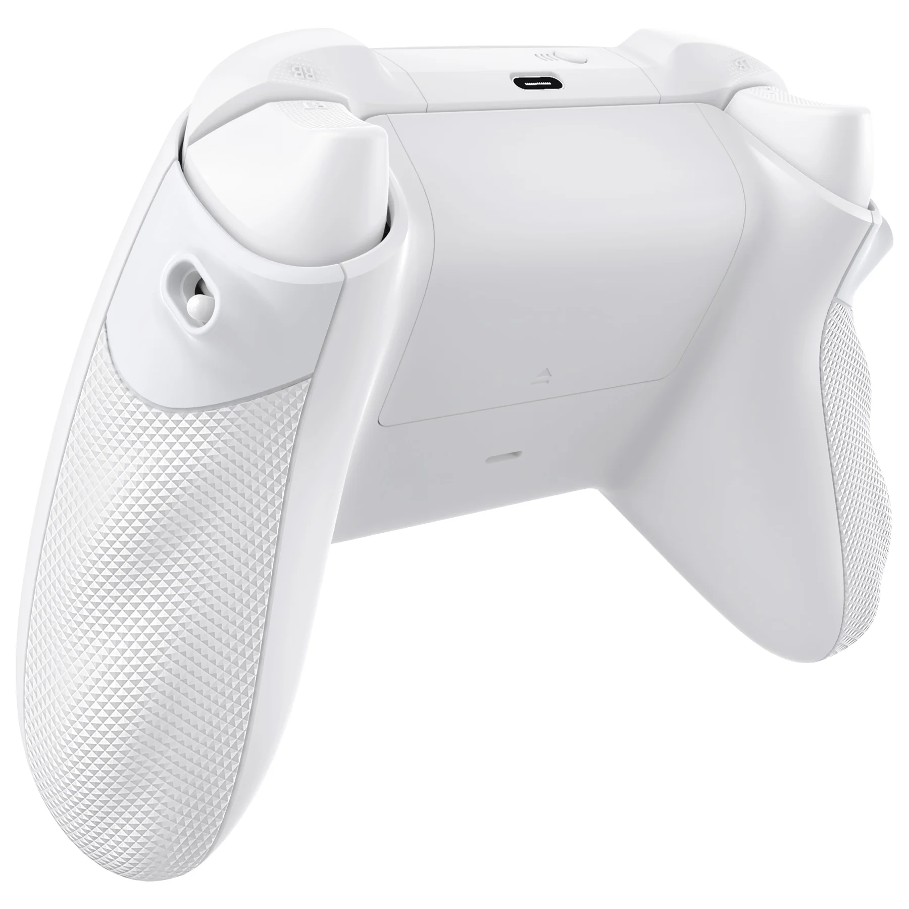 eXtremeRate FLEXOR Rubberized Side Rails Grips Trigger Stop Kit for Xbox Series X/S Controller & Xbox Core Controller - Frosted White - Image 8