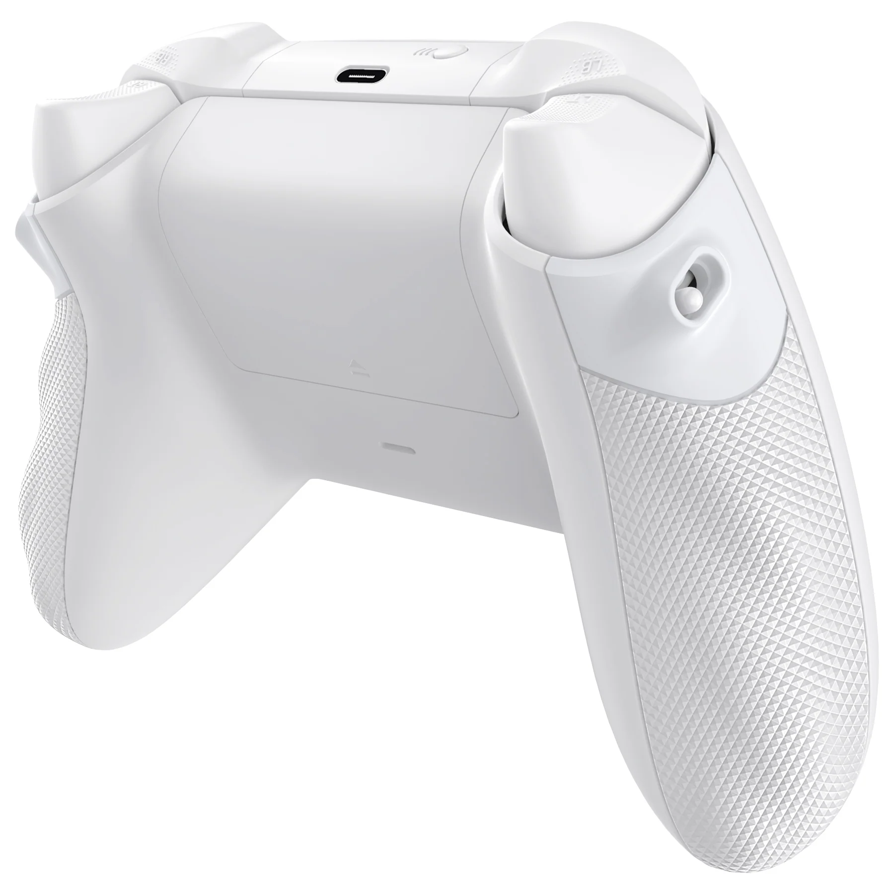 eXtremeRate FLEXOR Rubberized Side Rails Grips Trigger Stop Kit for Xbox Series X/S Controller & Xbox Core Controller - Frosted White - Image 9