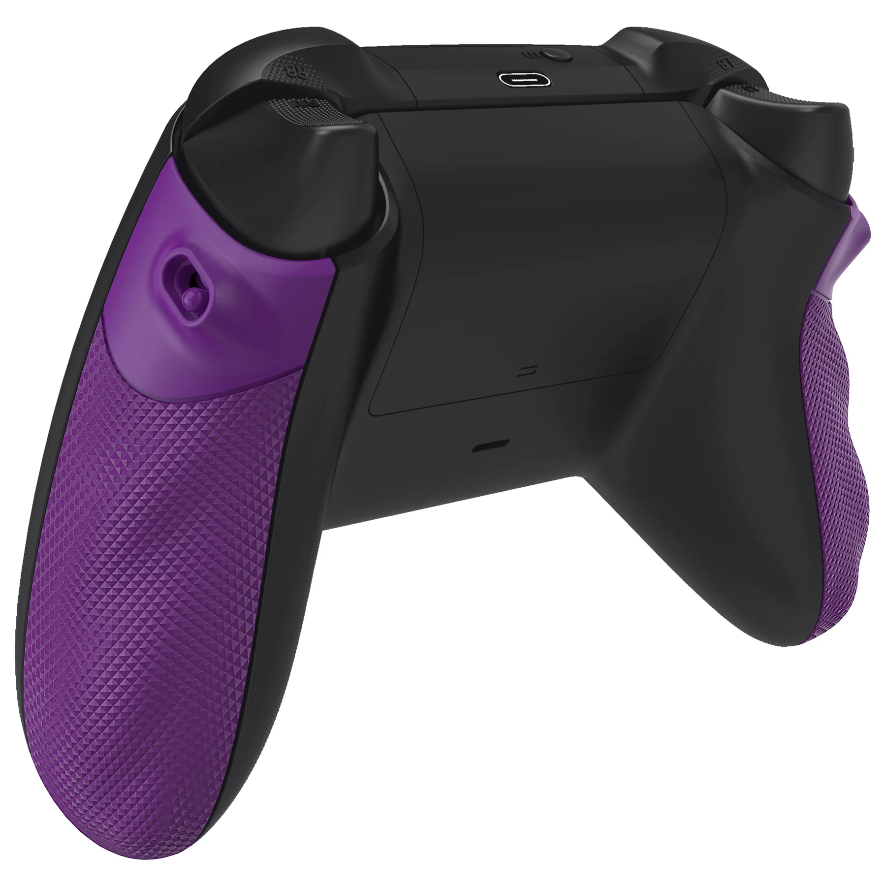 eXtremeRate FLEXOR Rubberized Side Rails Grips Trigger Stop Kit for Xbox Series X/S Controller & Xbox Core Controller - Mist Purple - Image 8