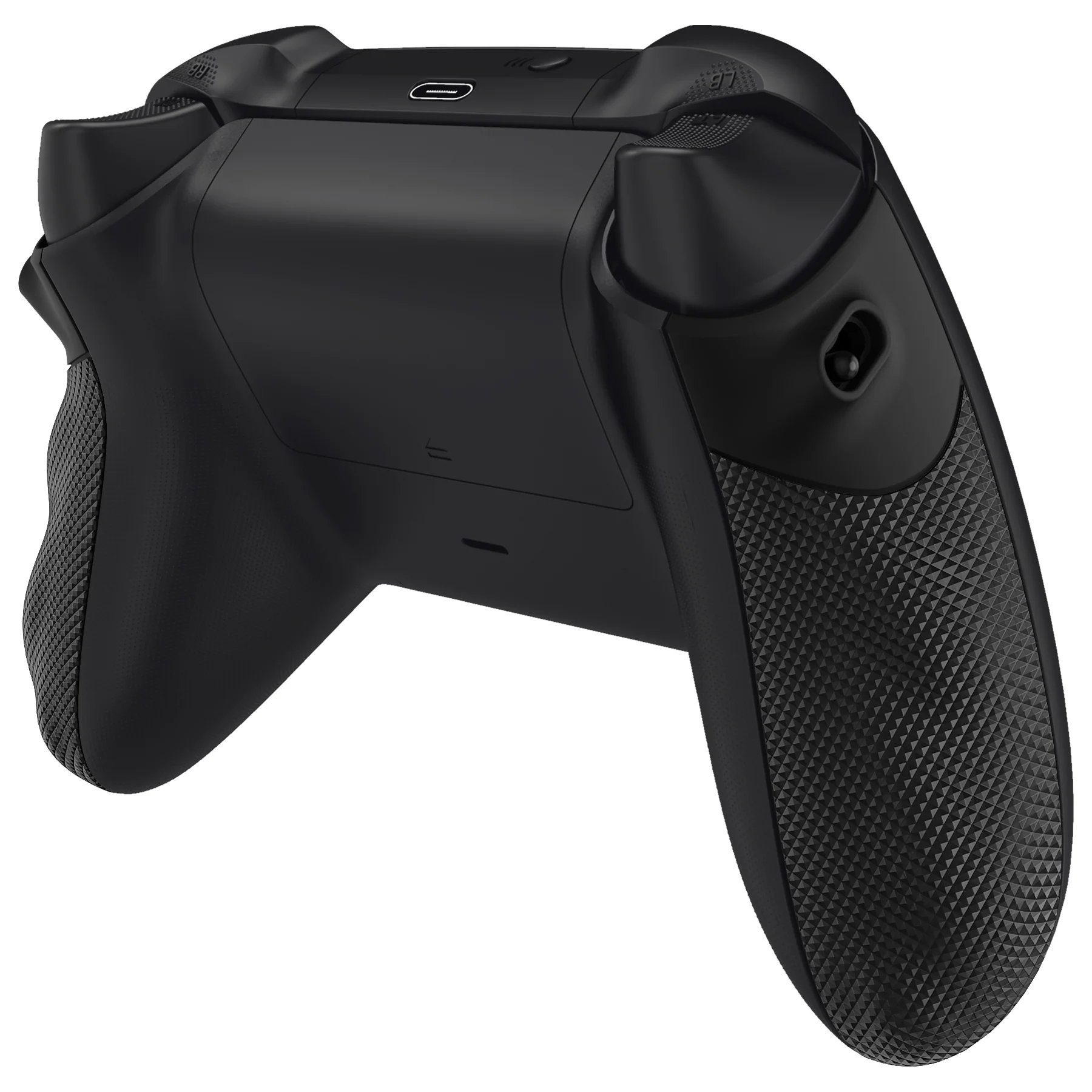 eXtremeRate FLEXOR Rubberized Side Rails Grips Trigger Stop Kit for Xbox Series X/S Controller & Xbox Core Controller - Shadow Black - Image 9