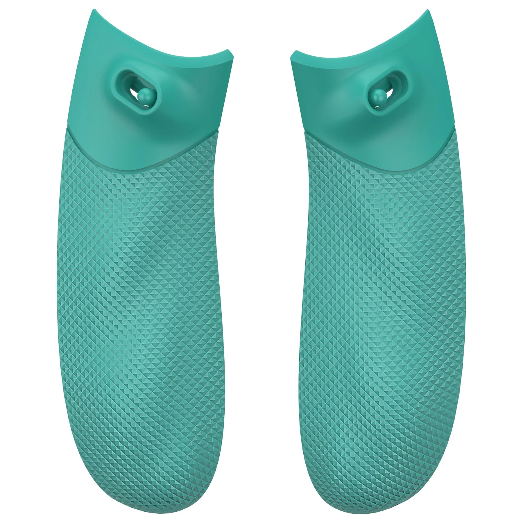 eXtremeRate FLEXOR Rubberized Side Rails Grips Trigger Stop Kit for Xbox Series X/S Controller & Xbox Core Controller - Teal Green - Image 12