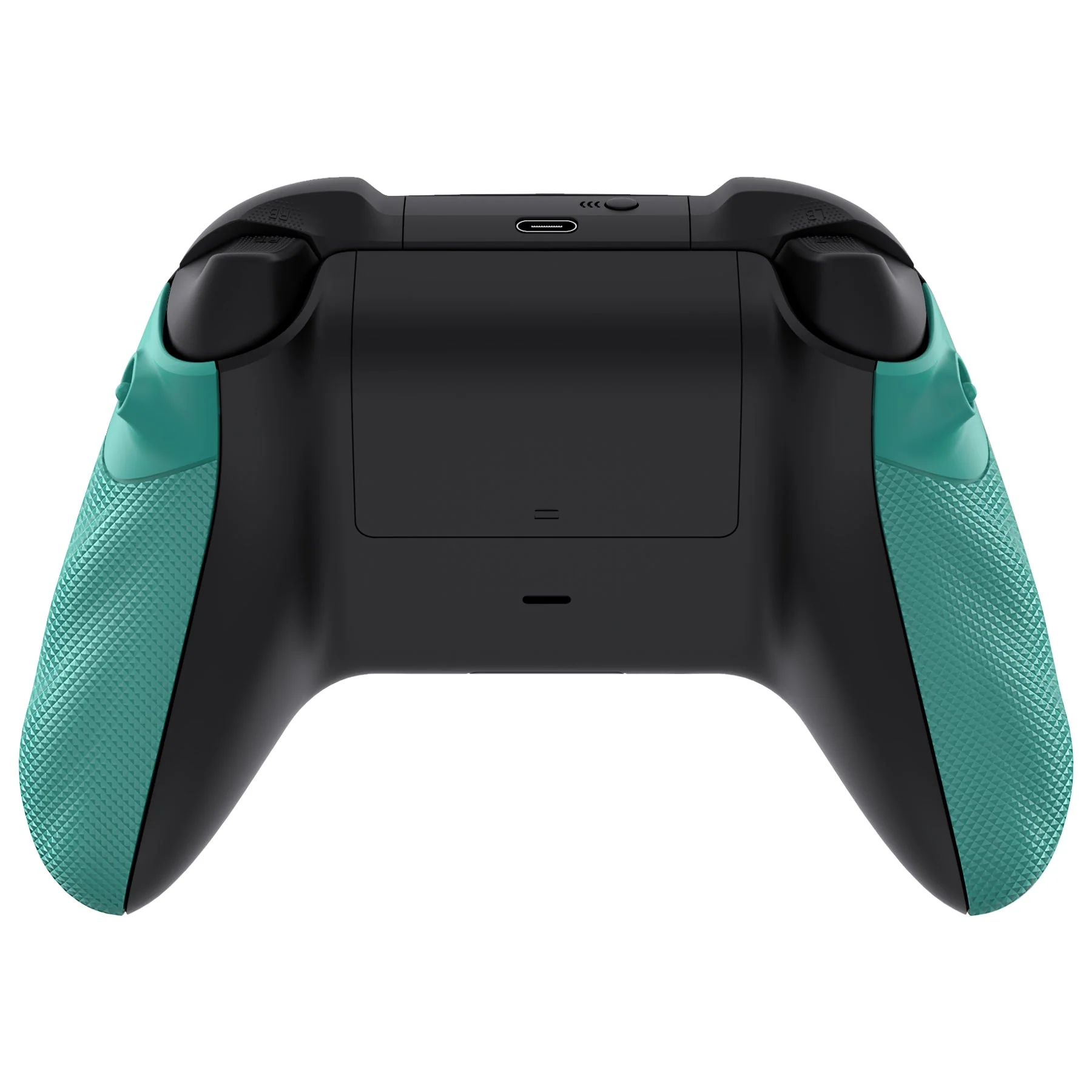 eXtremeRate FLEXOR Rubberized Side Rails Grips Trigger Stop Kit for Xbox Series X/S Controller & Xbox Core Controller - Teal Green - Image 7