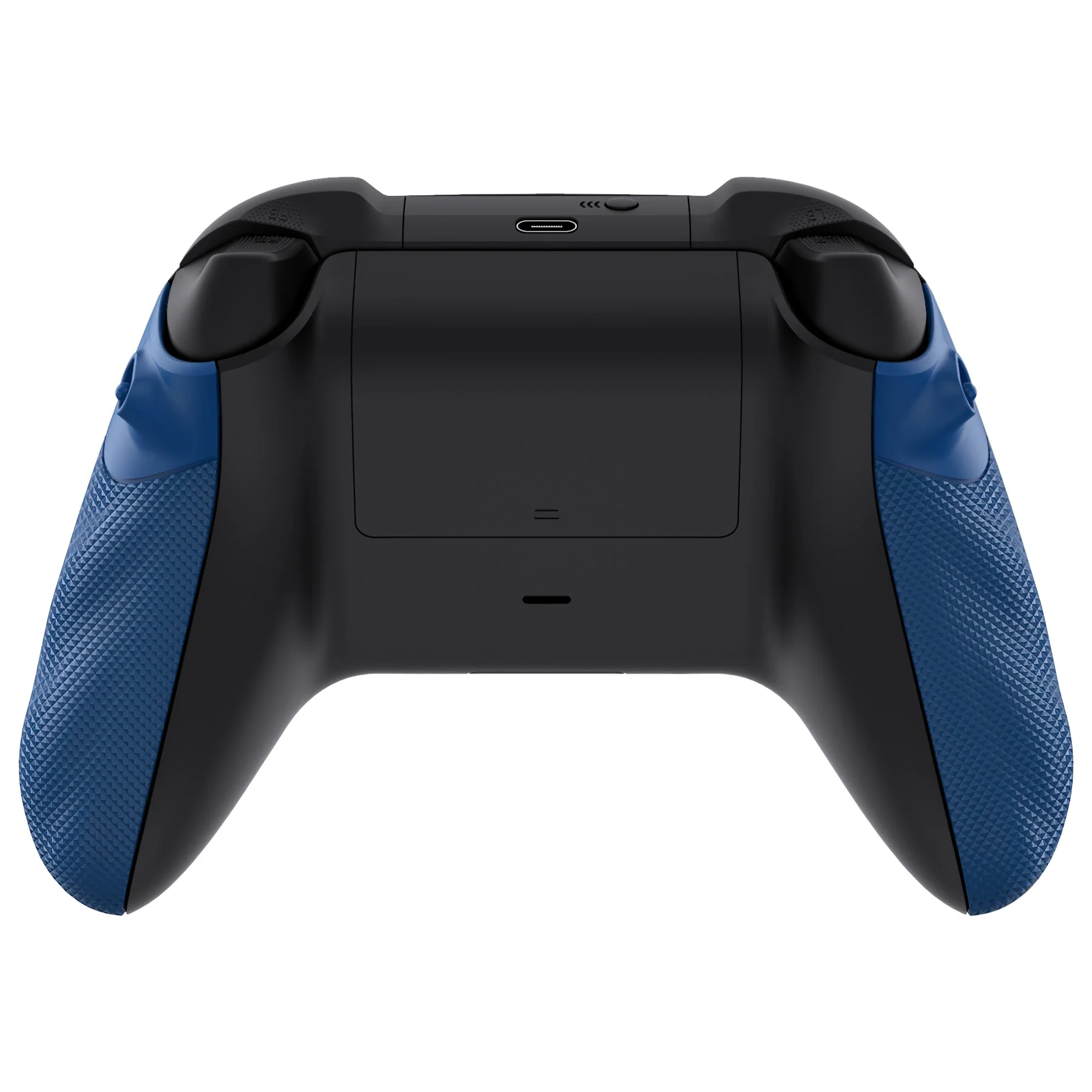 eXtremeRate FLEXOR Rubberized Side Rails Grips Trigger Stop Kit for Xbox Series X/S Controller & Xbox Core Controller - Yale Blue - Image 7