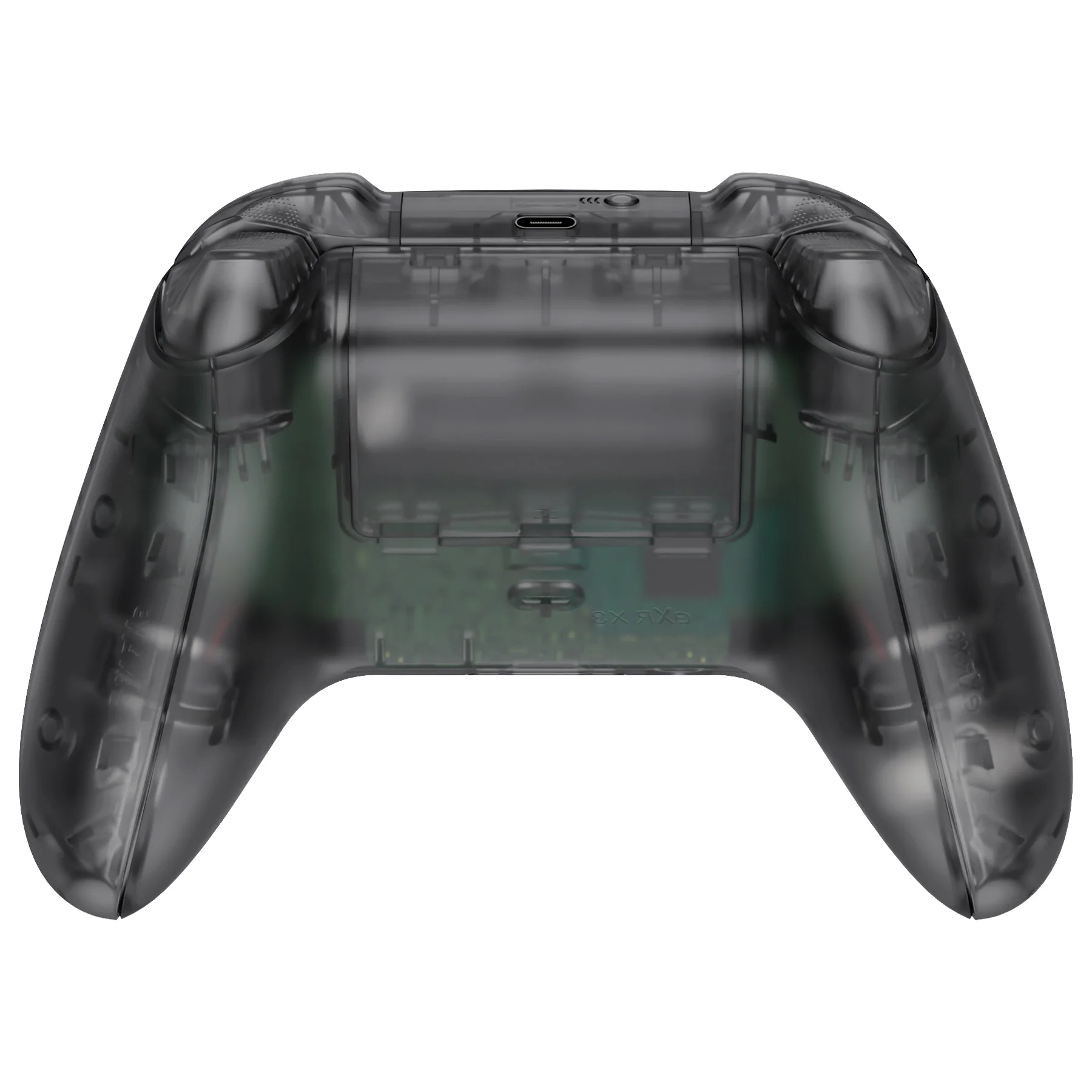 eXtremeRate Full Set Housing Shell Case with Buttons for Xbox Series X & S Controller - Clear Black - Image 5