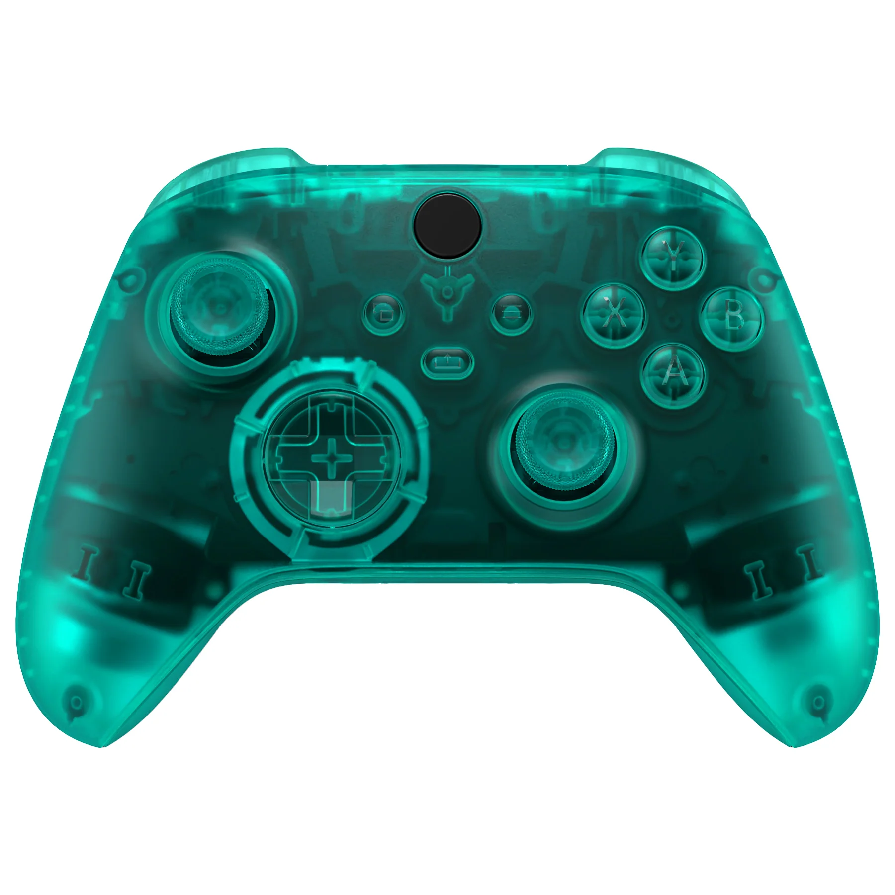 eXtremeRate Full Set Housing Shell Case with Buttons for Xbox Series X & S Controller - Emerald Green - Image 4