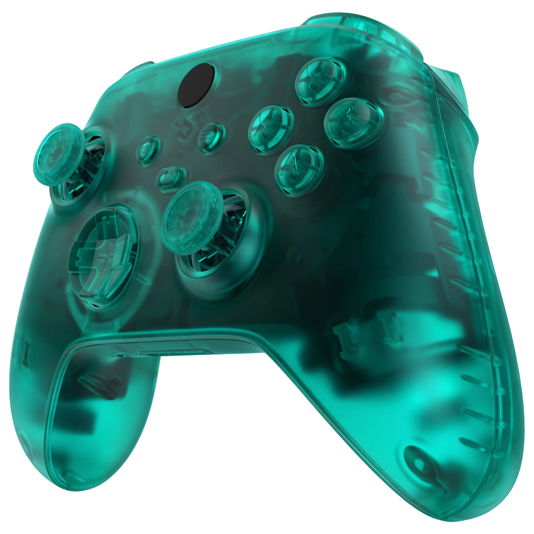 eXtremeRate Full Set Housing Shell Case with Buttons for Xbox Series X & S Controller - Emerald Green - Image 5
