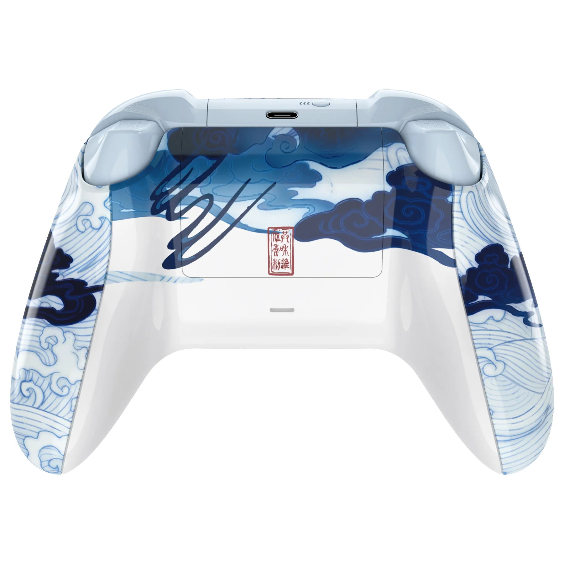 eXtremeRate Full Set Housing Shell Case with Buttons for Xbox Series X & S Controller - Porcelain Dragon - Image 5