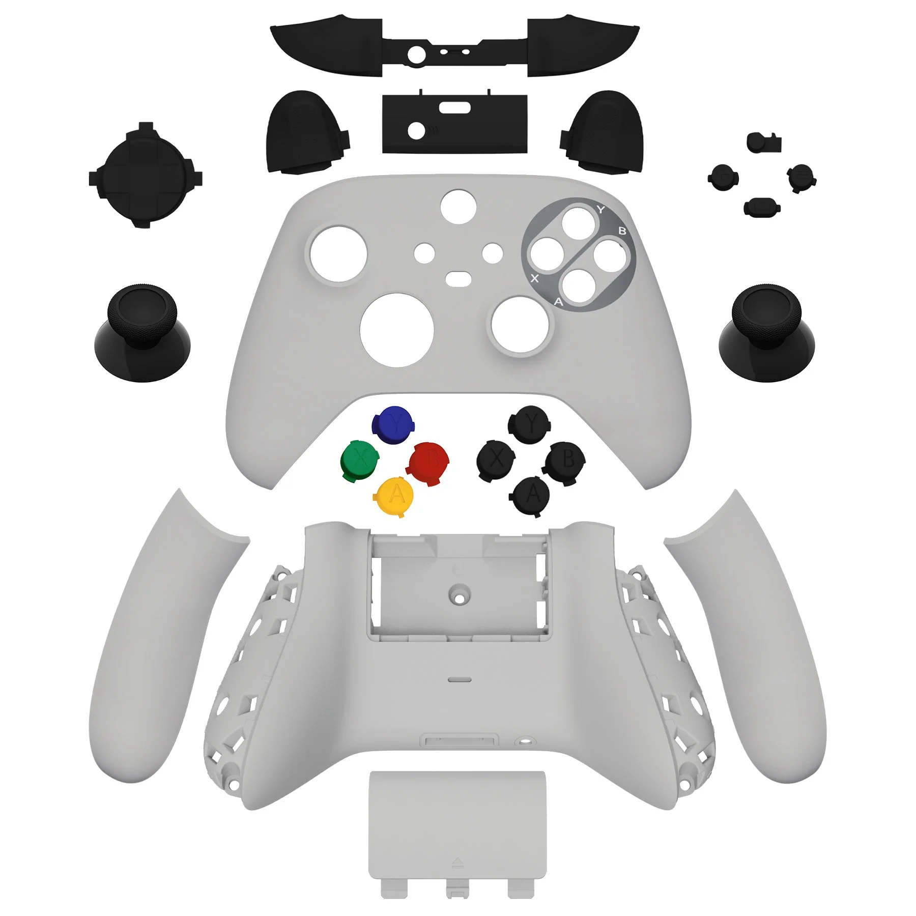 eXtremeRate Full Set Housing Shell Case with Buttons for Xbox Series X & S Controller - SFC SNES Classic EU Style - Image 8