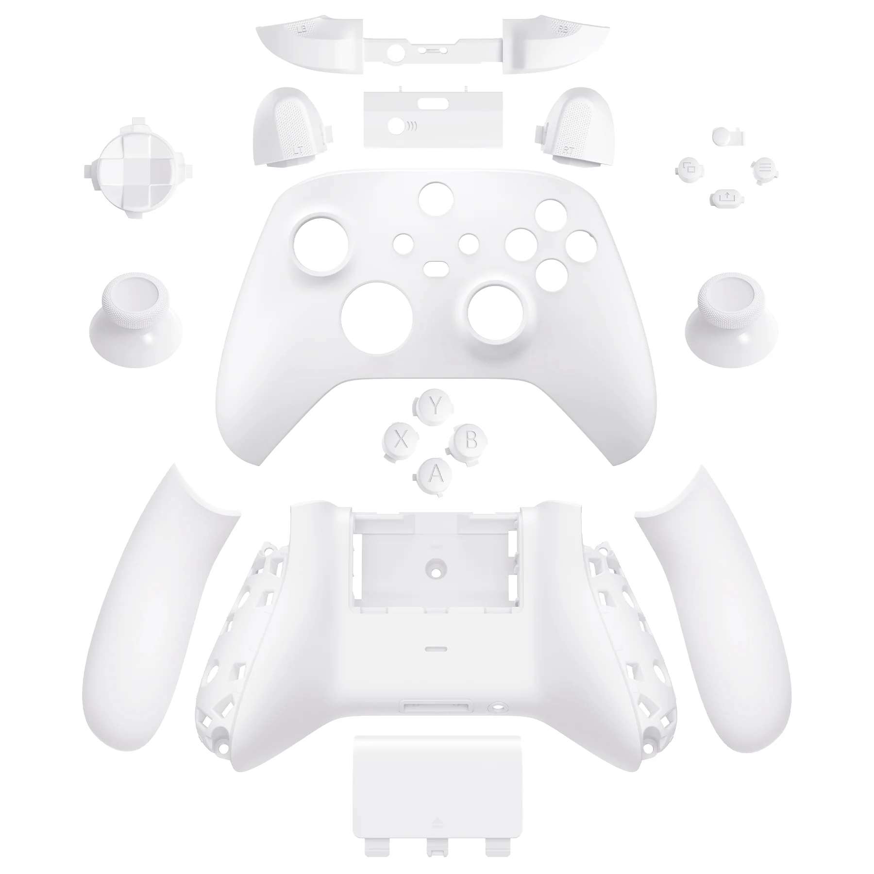 eXtremeRate Full Set Housing Shell Case with Buttons for Xbox Series X & S Controller - White - Image 8