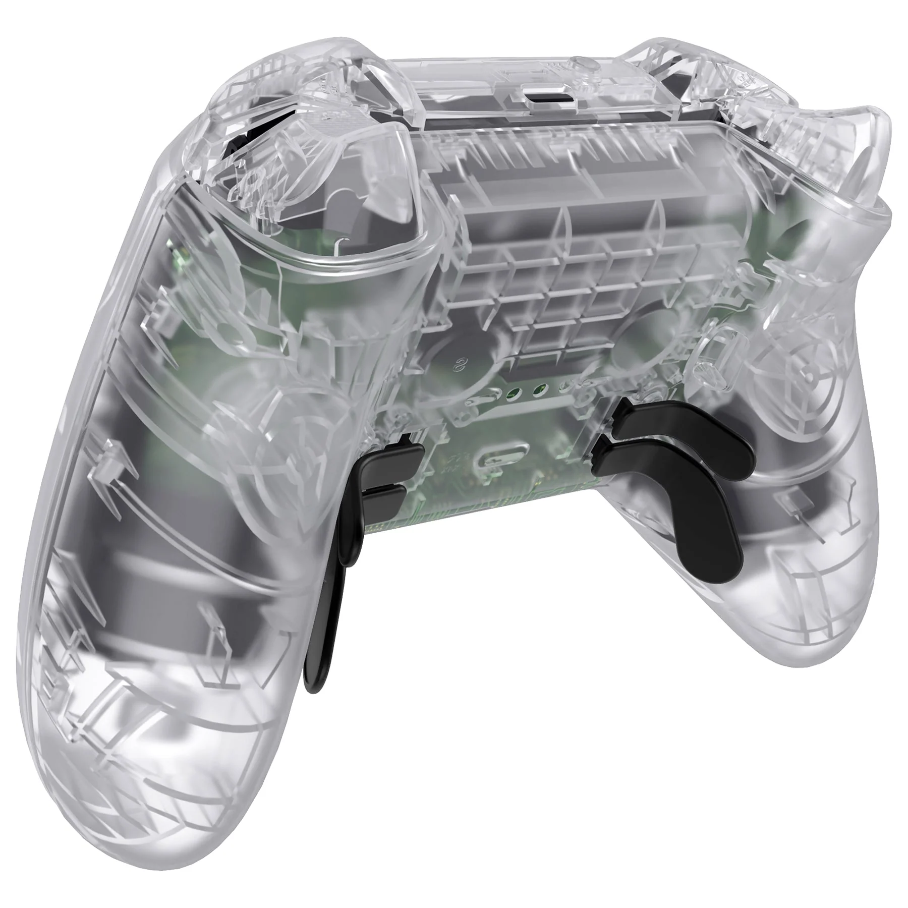 eXtremeRate Full Set Shell with Buttons for Xbox One Elite Series 2 & Elite 2 Core Controller (Model 1797) - Clear - Image 7