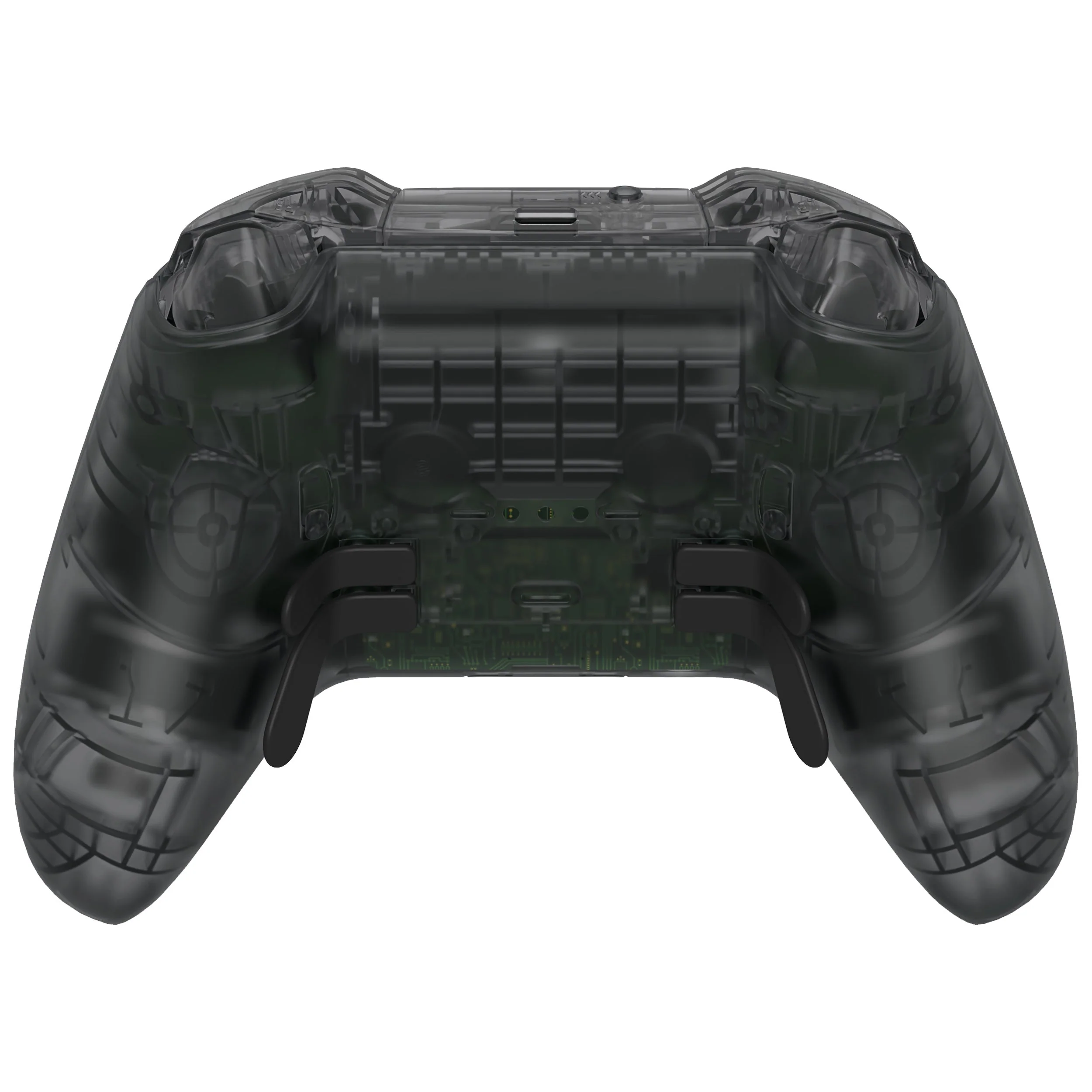 eXtremeRate Full Set Shell with Buttons for Xbox One Elite Series 2 & Elite 2 Core Controller (Model 1797) - Clear Black - Image 5