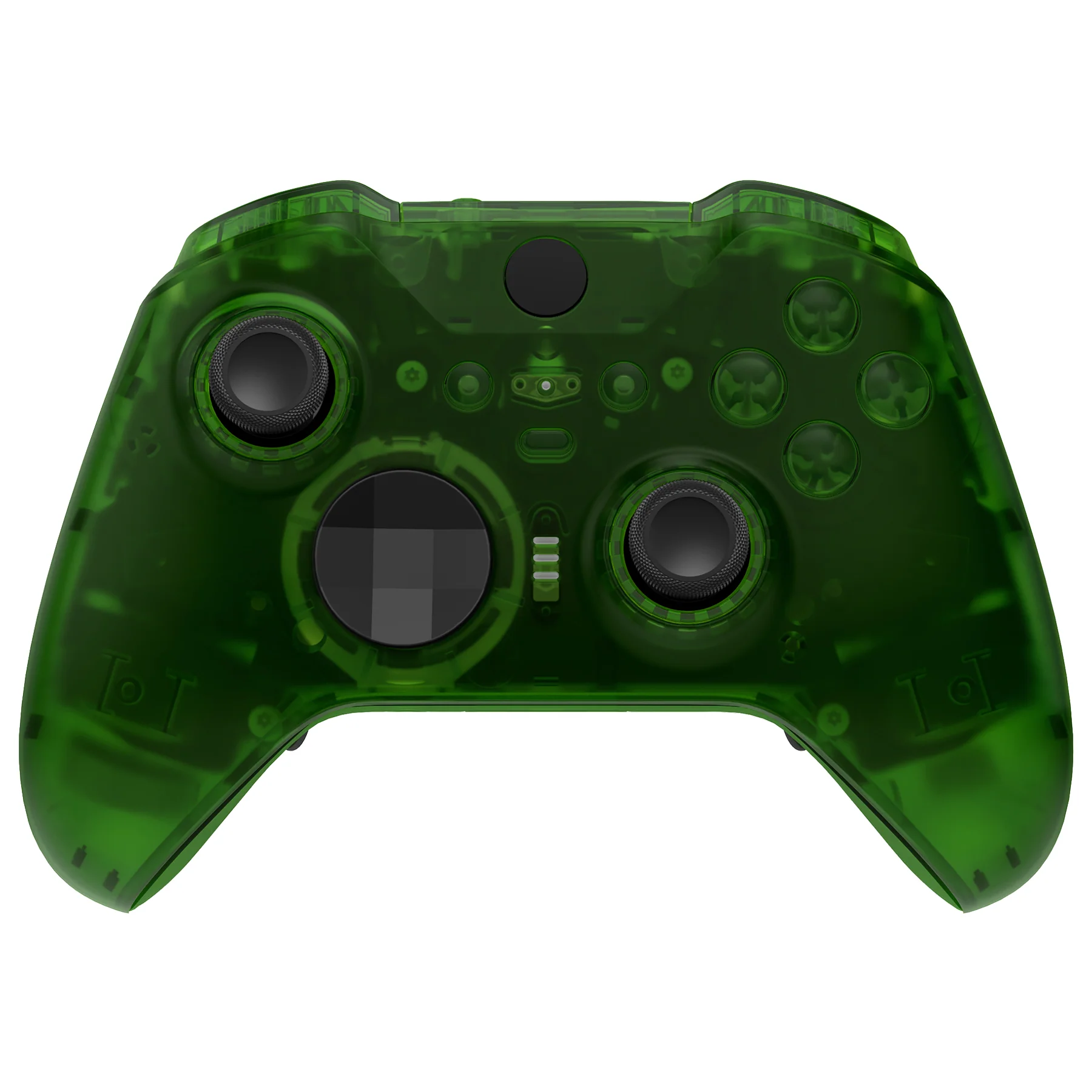 eXtremeRate Full Set Shell with Buttons for Xbox One Elite Series 2 & Elite 2 Core Controller (Model 1797) - Clear Green - Image 4