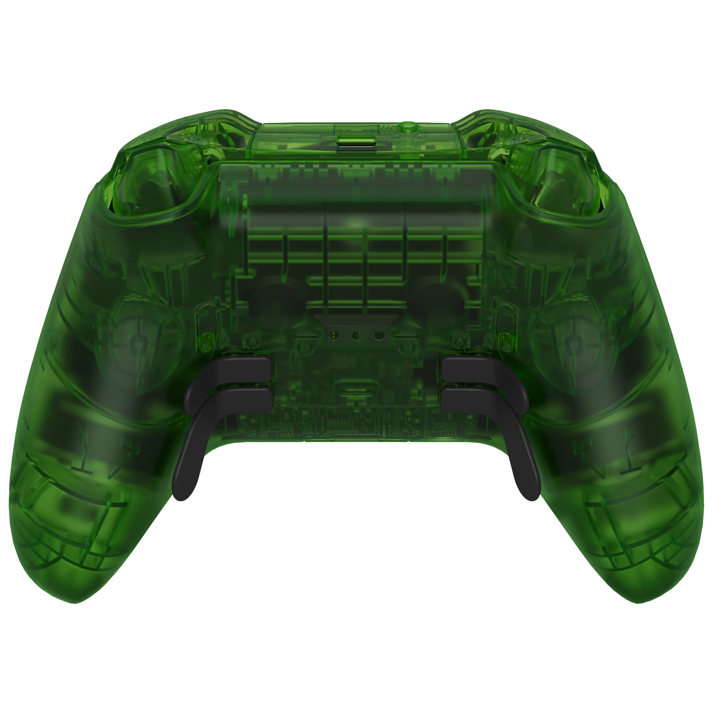 eXtremeRate Full Set Shell with Buttons for Xbox One Elite Series 2 & Elite 2 Core Controller (Model 1797) - Clear Green - Image 5