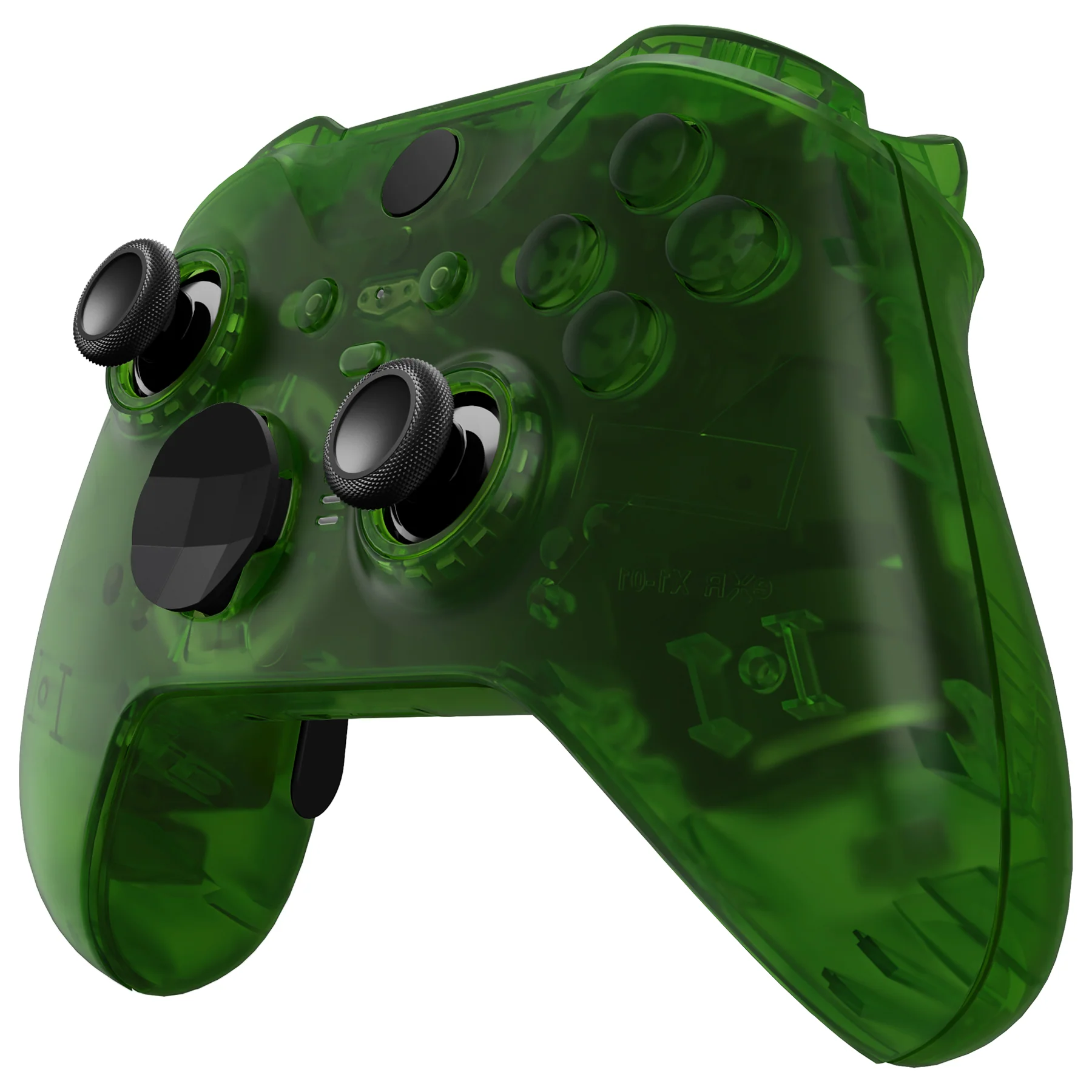 eXtremeRate Full Set Shell with Buttons for Xbox One Elite Series 2 & Elite 2 Core Controller (Model 1797) - Clear Green - Image 6