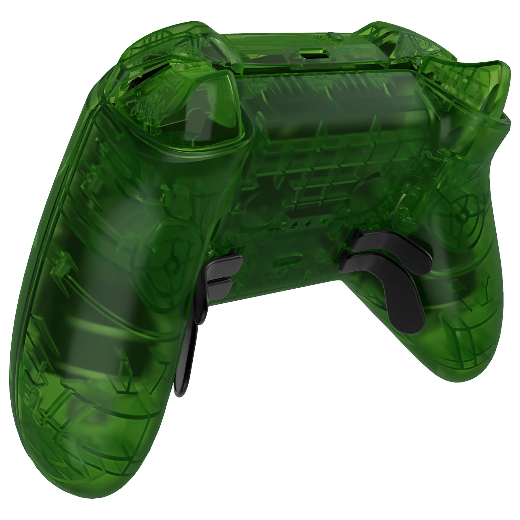 eXtremeRate Full Set Shell with Buttons for Xbox One Elite Series 2 & Elite 2 Core Controller (Model 1797) - Clear Green - Image 7