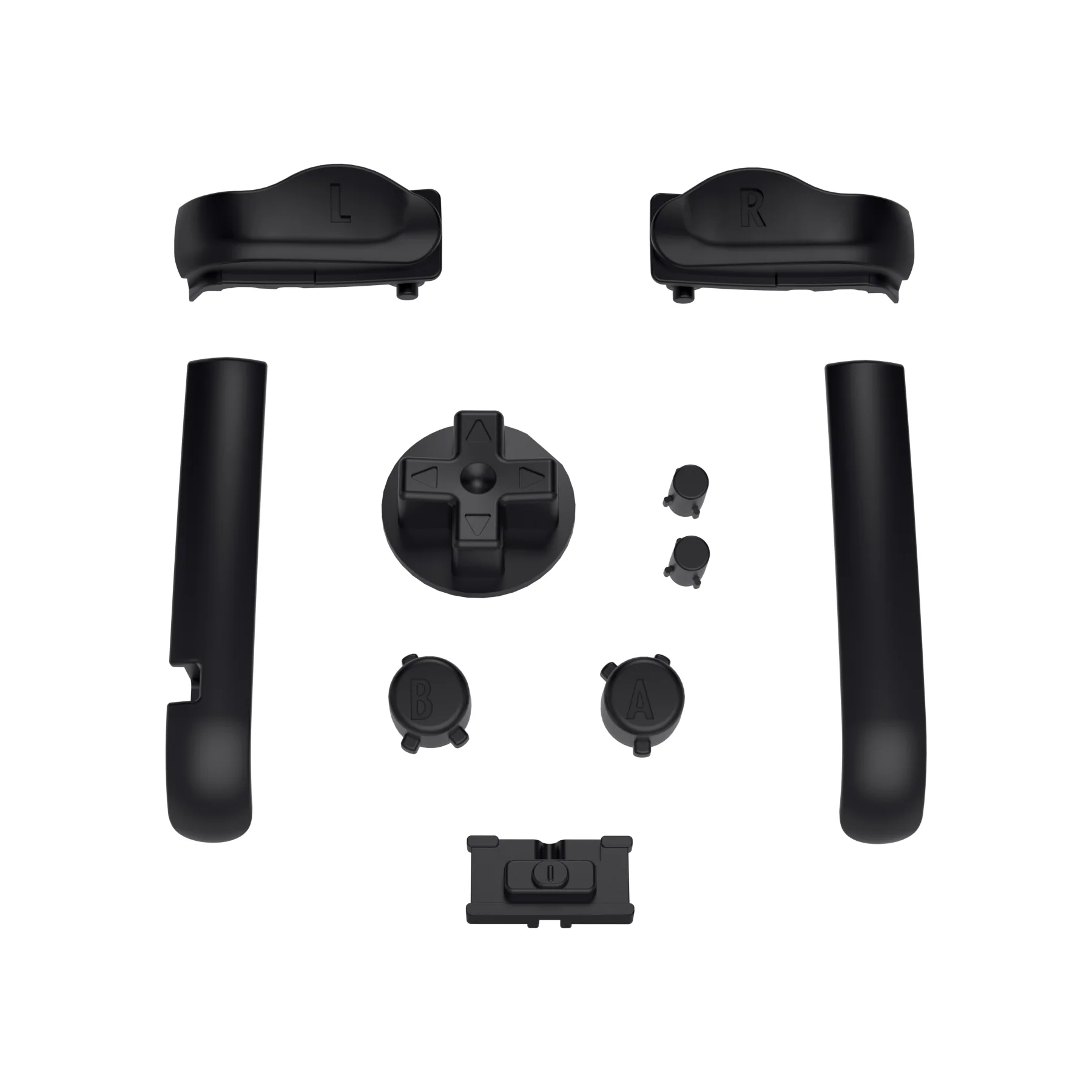 eXtremeRate GBA Replacement Full Set Buttons for Gameboy Advance - Black - Image 7