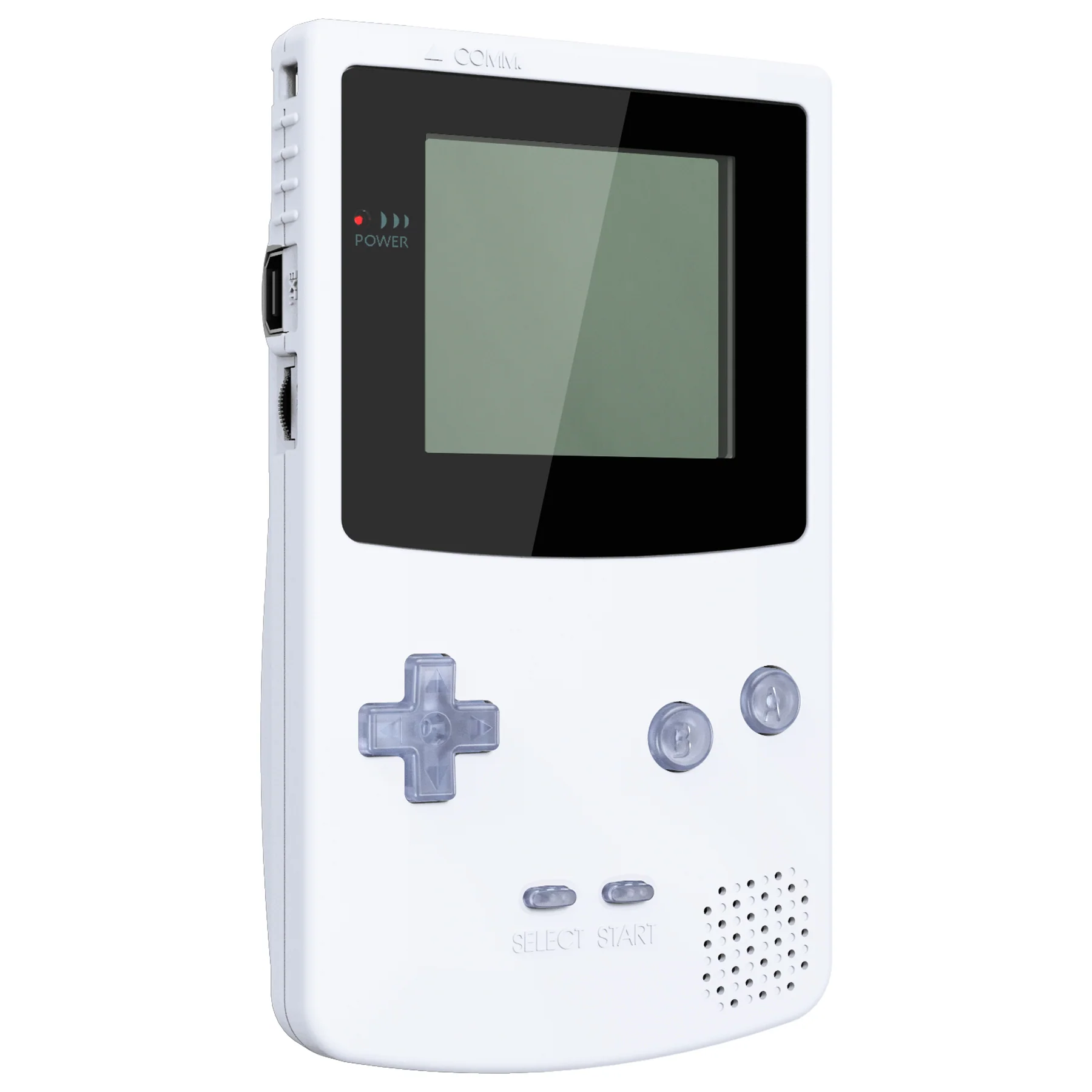 eXtremeRate Replacement Full Set Buttons for Gameboy Color GBC - Clear Glacier Blue - Image 6
