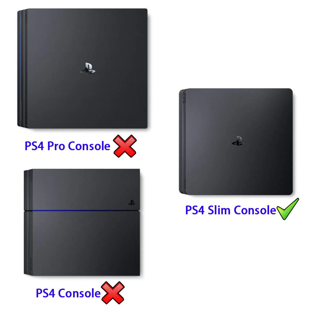 eXtremeRate Horizontal Dust Cover for PS4 slim console - Gray - Image 2