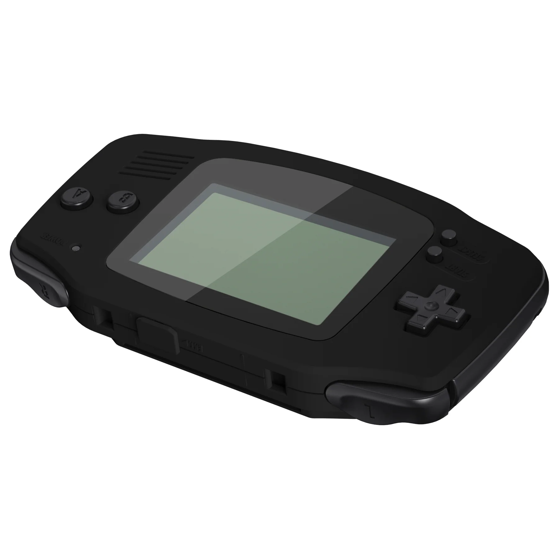 eXtremeRate IPS Ready Upgraded GBA Replacement Full Set Shells with Buttons for Gameboy Advance, Compatible with Both IPS & Standard LCD - Black - Image 6