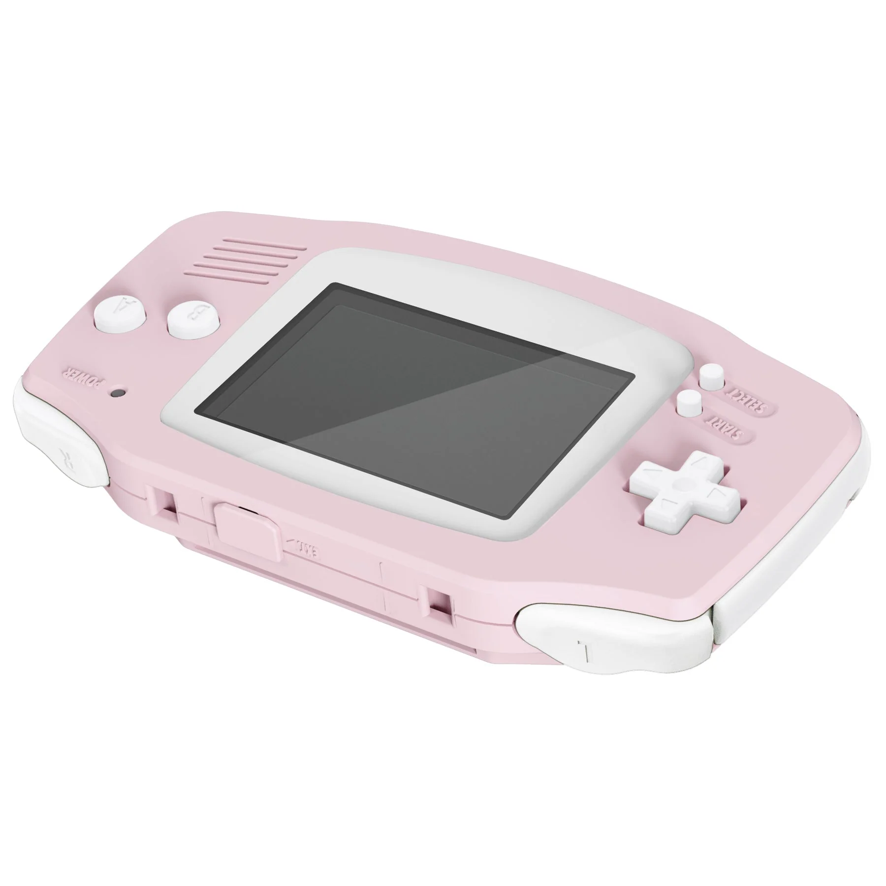 eXtremeRate IPS Ready Upgraded GBA Replacement Full Set Shells with Buttons for Gameboy Advance, Compatible with Both IPS & Standard LCD - Cherry Blossoms Pink - Image 6