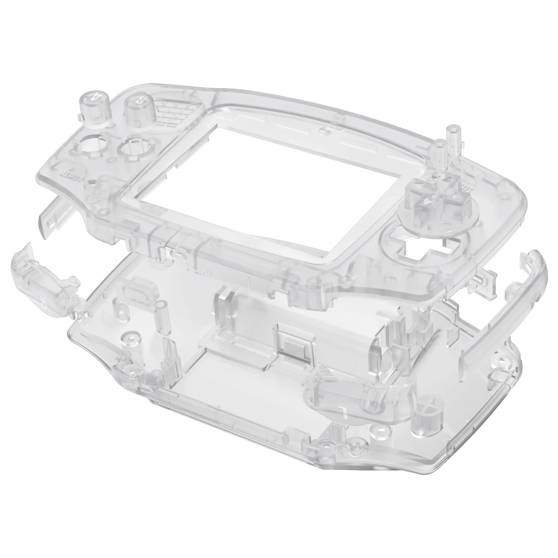 eXtremeRate IPS Ready Upgraded GBA Replacement Full Set Shells with Buttons for Gameboy Advance, Compatible with Both IPS & Standard LCD - Glow in Dark - Green - Image 12