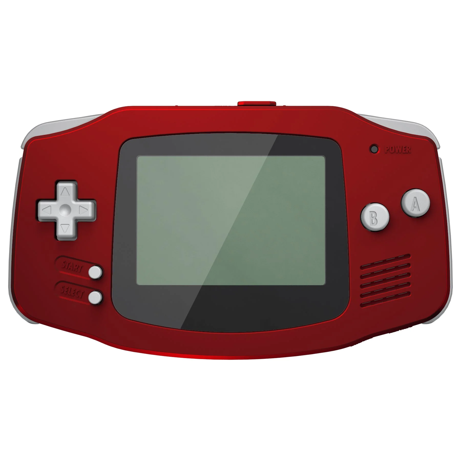 eXtremeRate IPS Ready Upgraded GBA Replacement Full Set Shells with Buttons for Gameboy Advance, Compatible with Both IPS & Standard LCD - Scarlet Red - Image 3