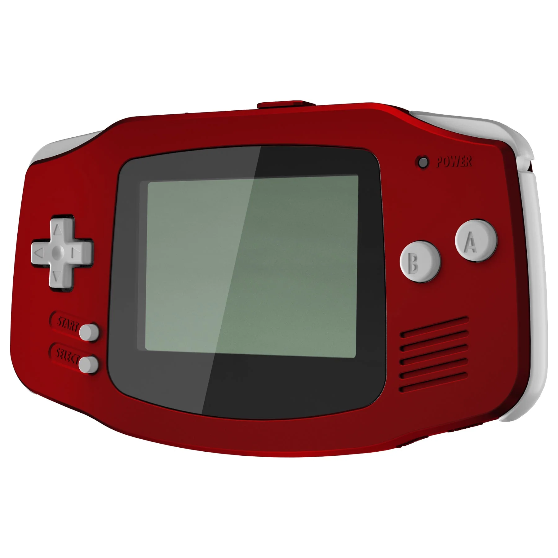 eXtremeRate IPS Ready Upgraded GBA Replacement Full Set Shells with Buttons for Gameboy Advance, Compatible with Both IPS & Standard LCD - Scarlet Red - Image 4