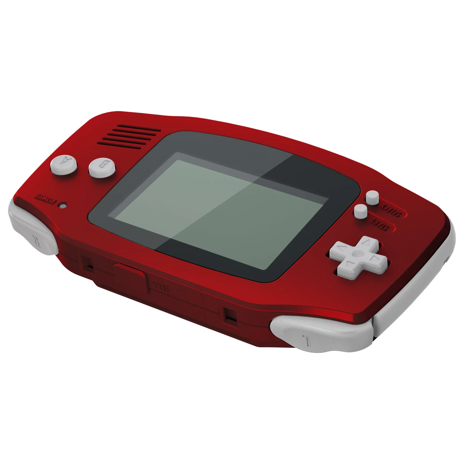 eXtremeRate IPS Ready Upgraded GBA Replacement Full Set Shells with Buttons for Gameboy Advance, Compatible with Both IPS & Standard LCD - Scarlet Red - Image 6