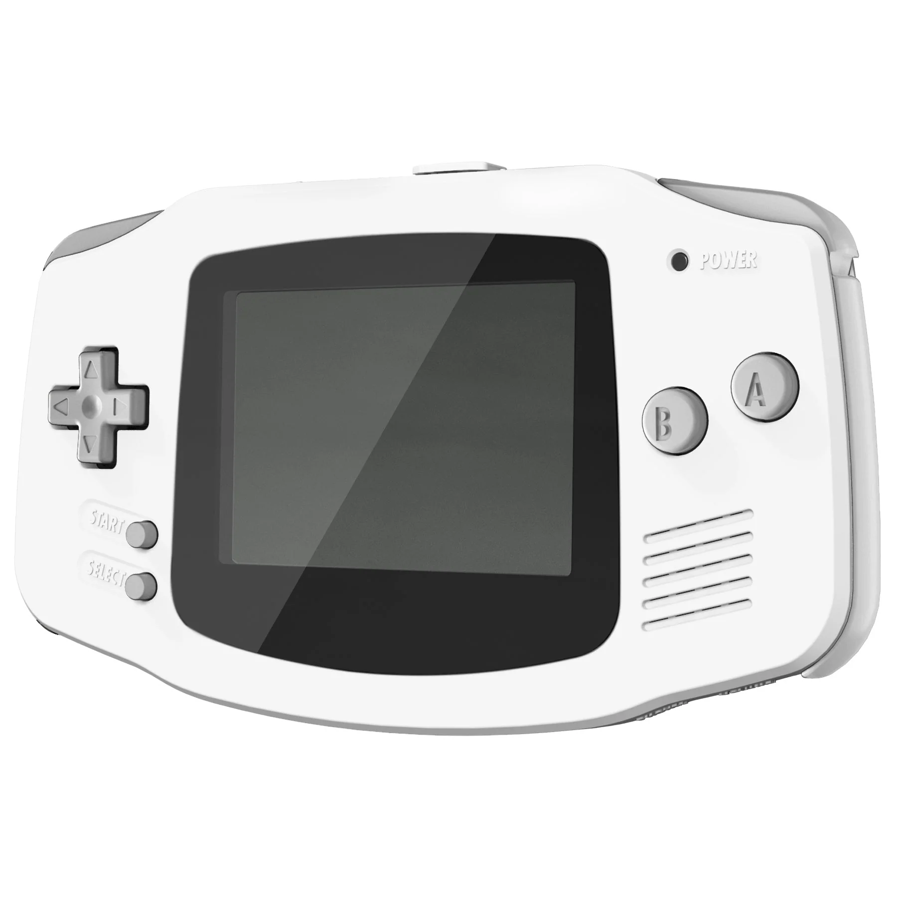 eXtremeRate IPS Ready Upgraded GBA Replacement Full Set Shells with Gray Buttons for Gameboy Advance, Compatible with Both IPS & Standard LCD - White - Image 4