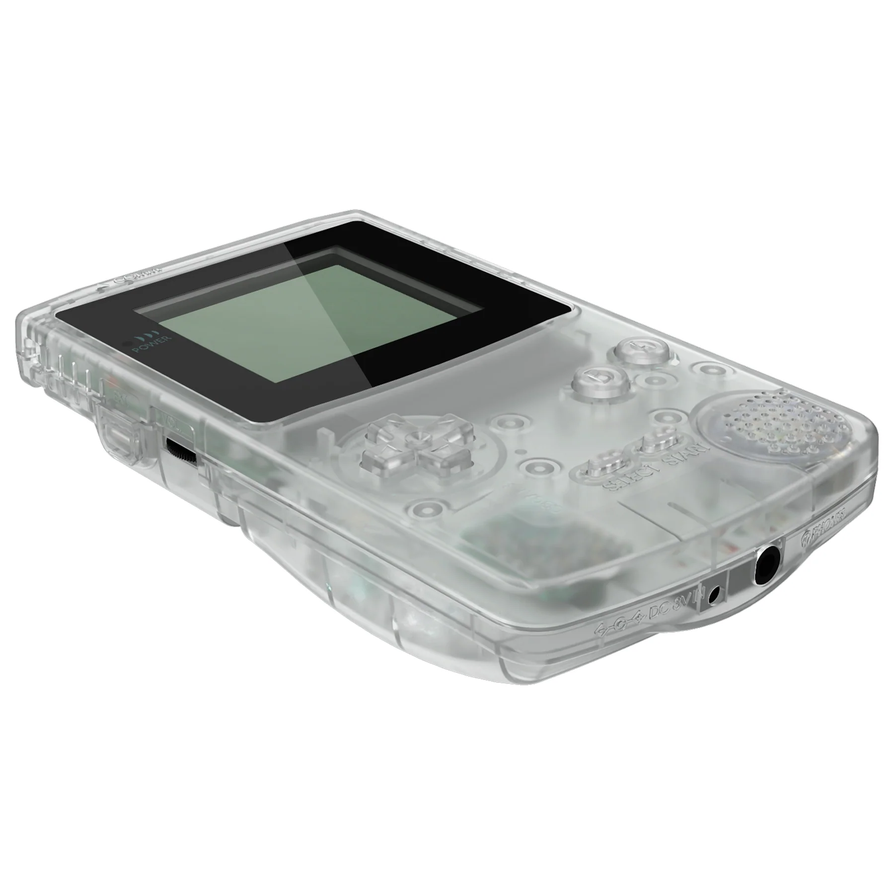 eXtremeRate IPS Ready Upgraded GBC Replacement Full Set Shells with Buttons & Black Screen Lens for Gameboy Color, Compatible with GBC OSD IPS & Regular IPS & Standard LCD - Glow in Dark - Green - Image 8