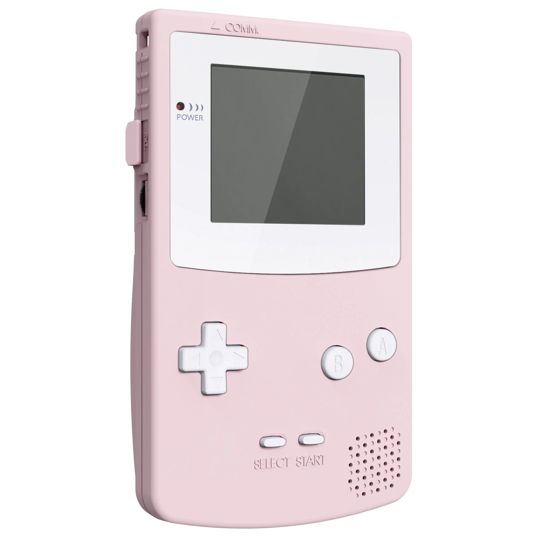 eXtremeRate IPS Ready Upgraded GBC Replacement Full Set Shells with Buttons for Gameboy Color, Compatible with GBC OSD IPS & Regular IPS & Standard LCD - Cherry Blossoms Pink - Image 4